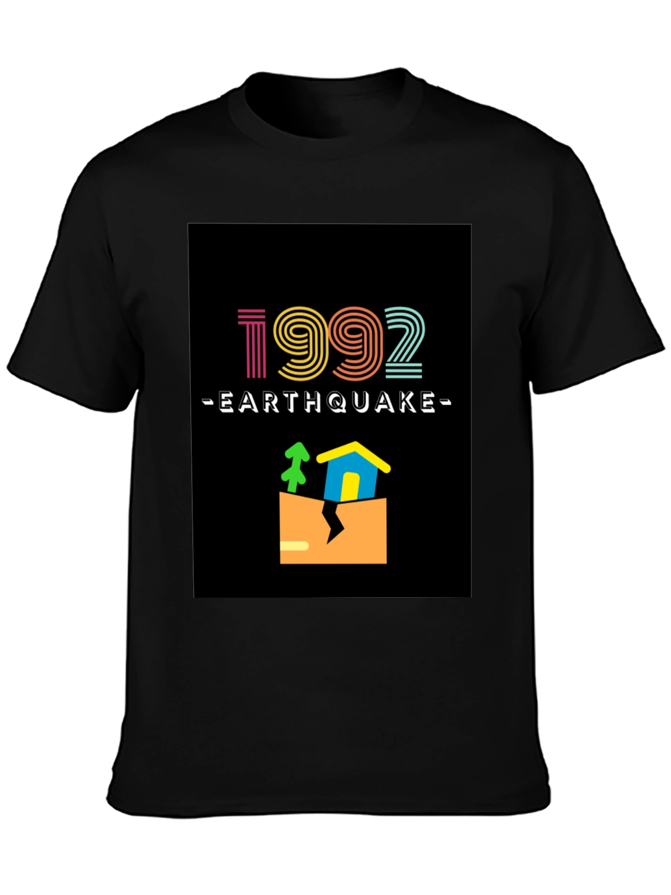 1992 Earthquake Tee - Retro Style