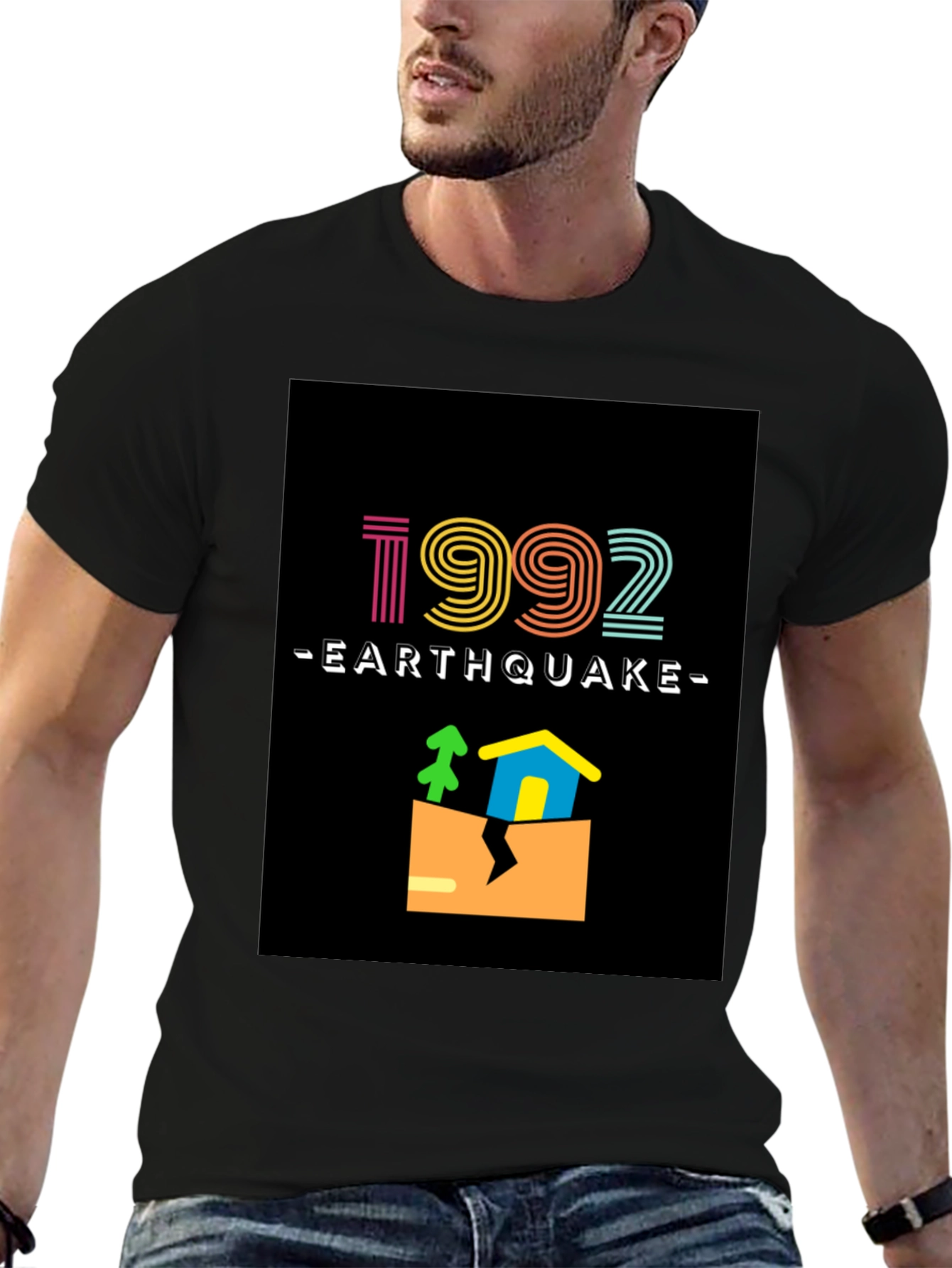 1992 Earthquake Tee - Retro Style