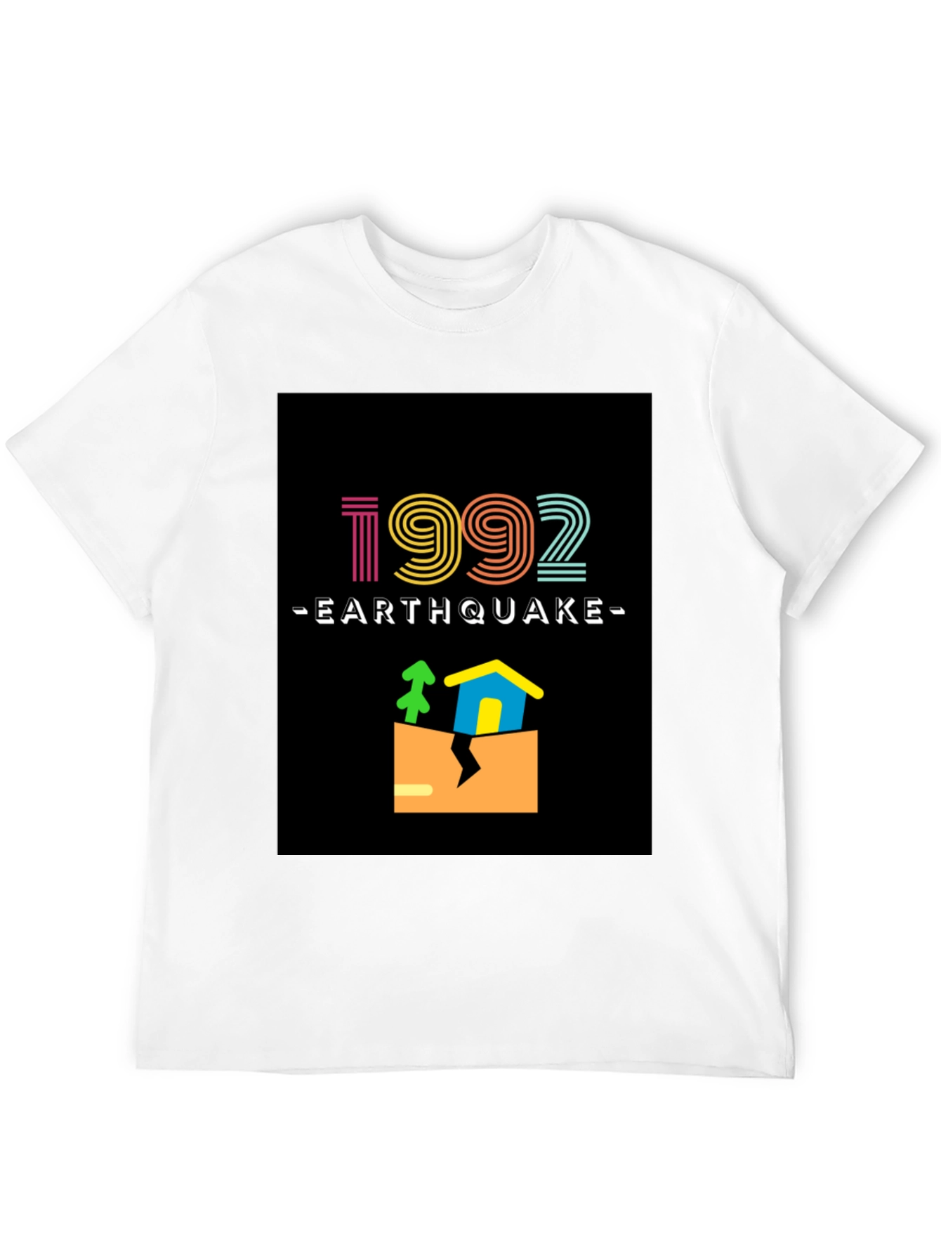 1992 Earthquake Tee - Retro Style