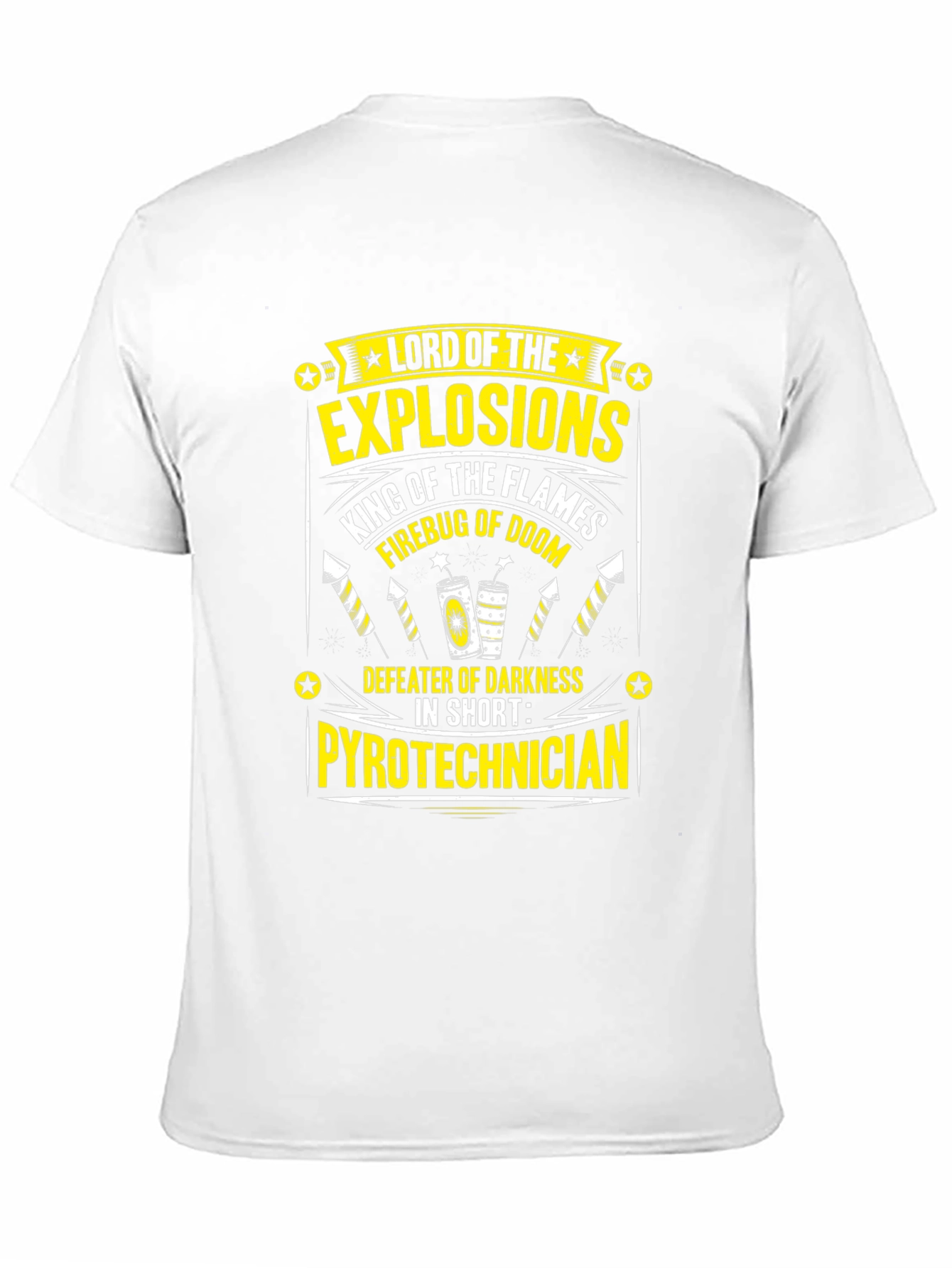 Lord of Explosions Pyrotechnician T-Shirt