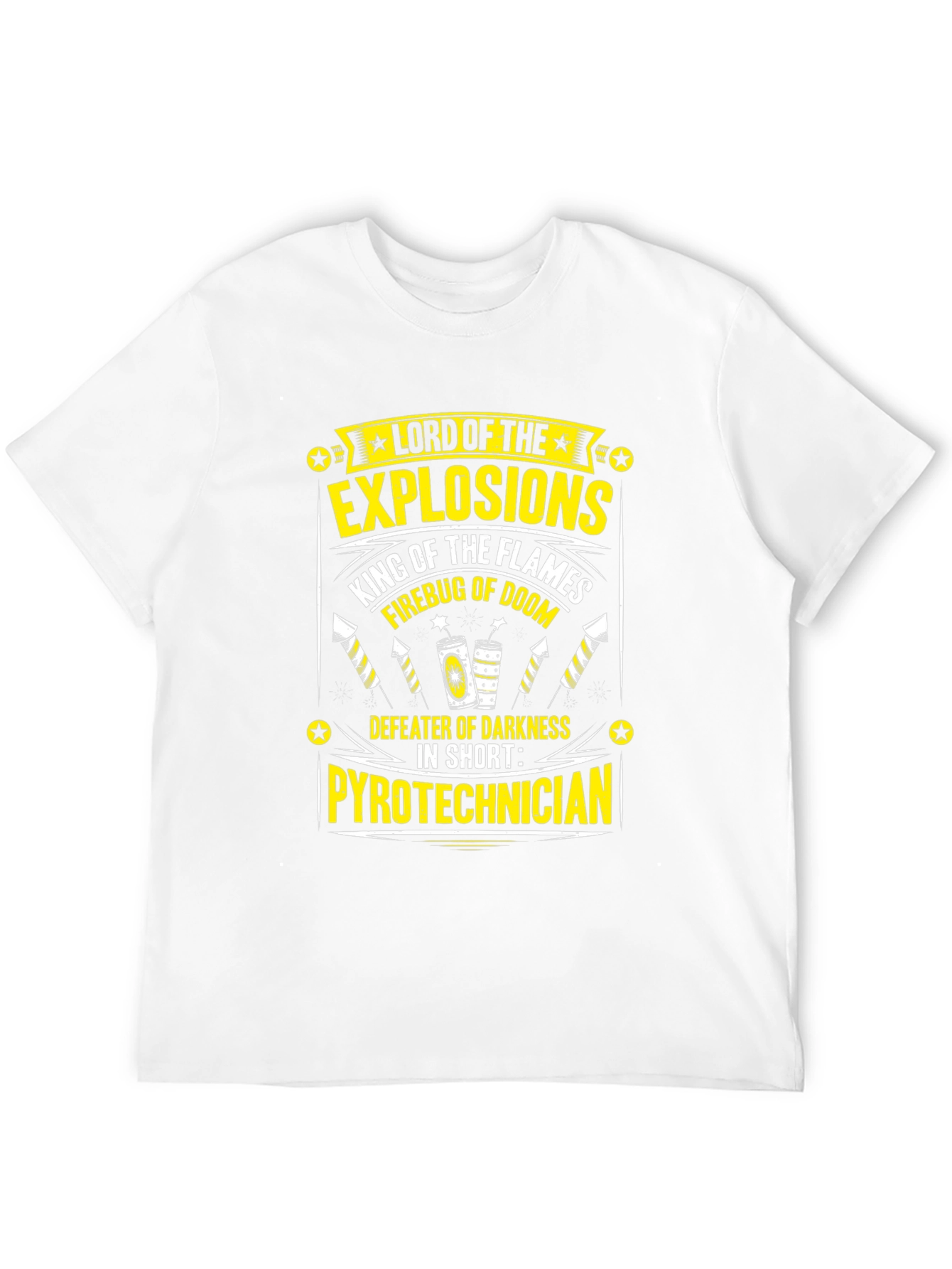 Lord of Explosions Pyrotechnician T-Shirt