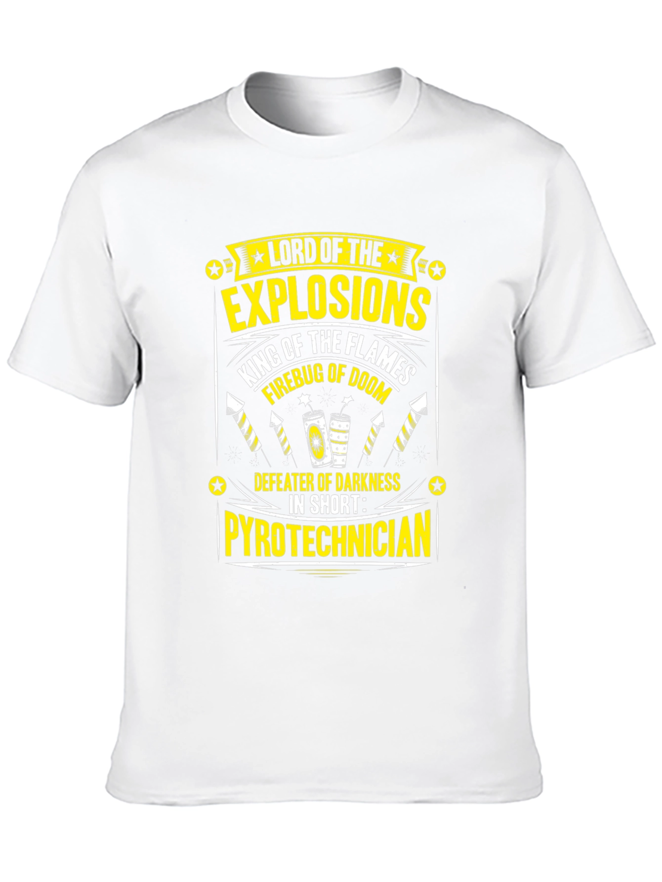 Lord of Explosions Pyrotechnician T-Shirt