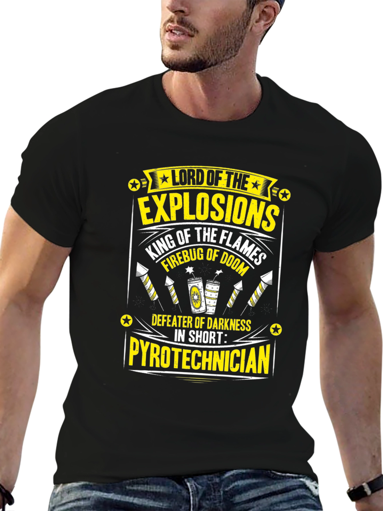 Lord of Explosions Pyrotechnician T-Shirt