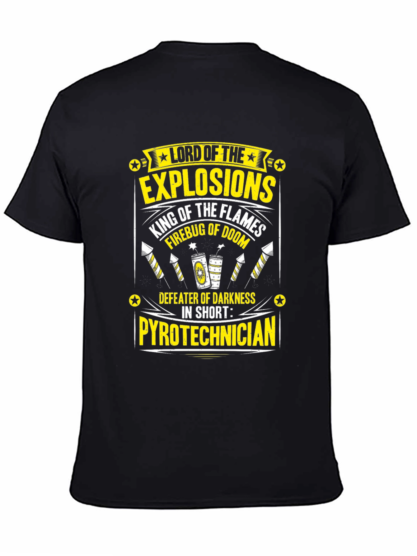 Lord of Explosions Pyrotechnician T-Shirt