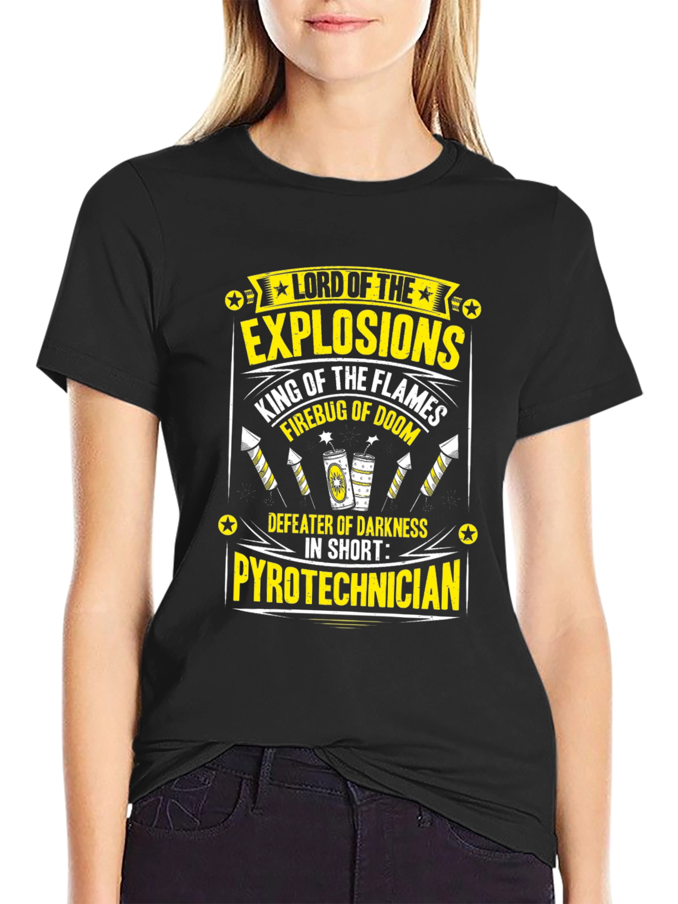 Lord of Explosions Pyrotechnician T-Shirt