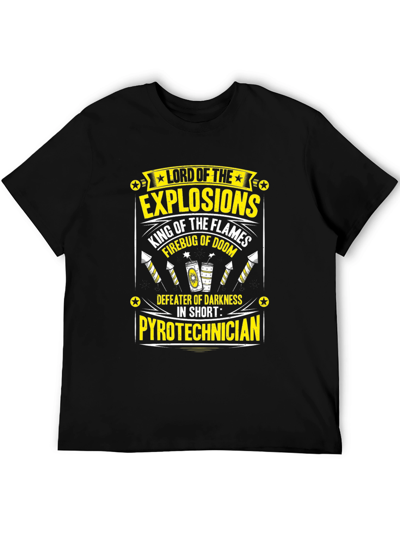 Lord of Explosions Pyrotechnician T-Shirt
