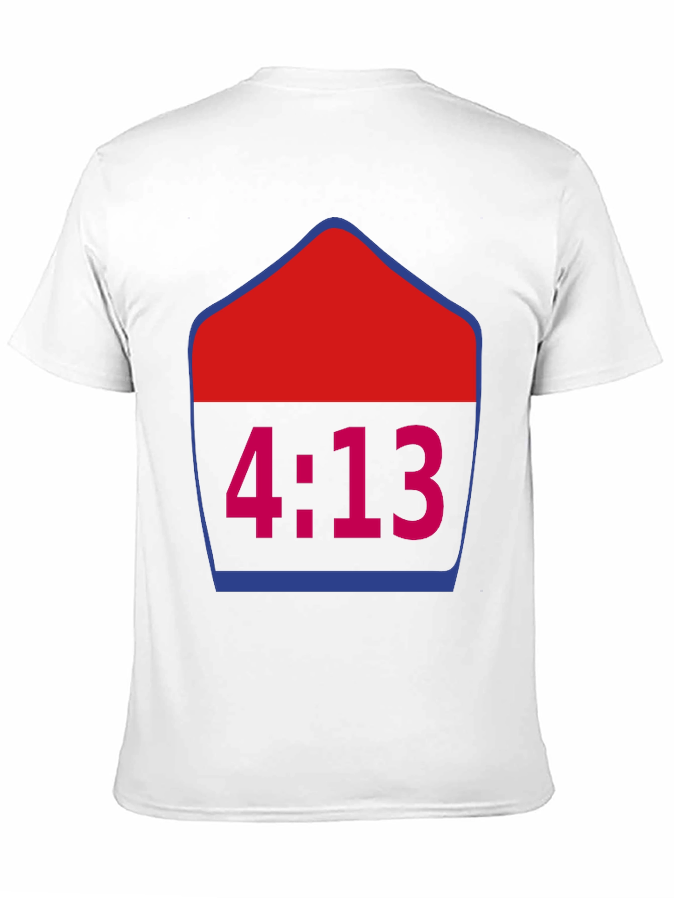 4:13 Graphic Tee - Trendy Black T-Shirt