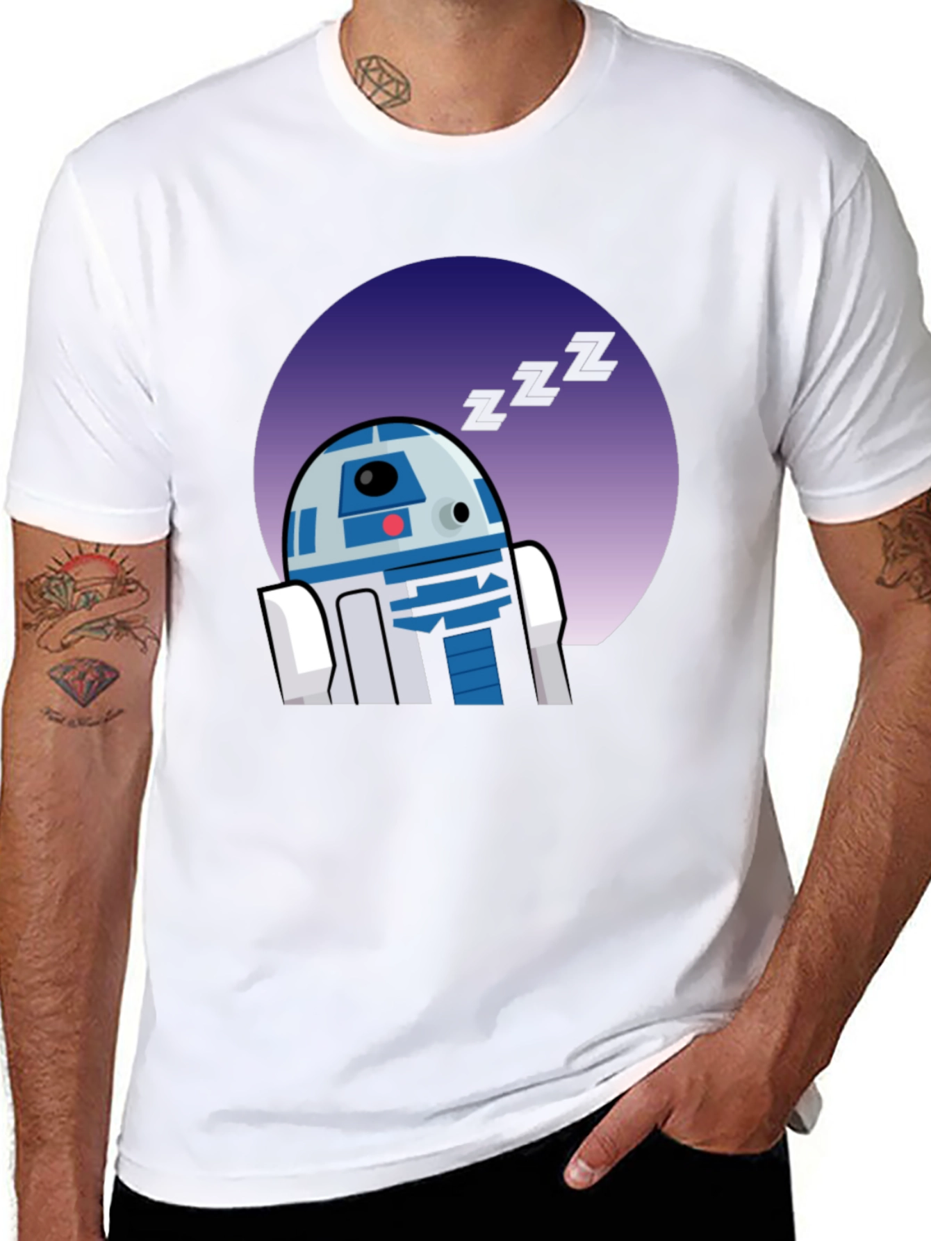 Star Wars R2-D2 Sleep Mode Graphic T-Shirt