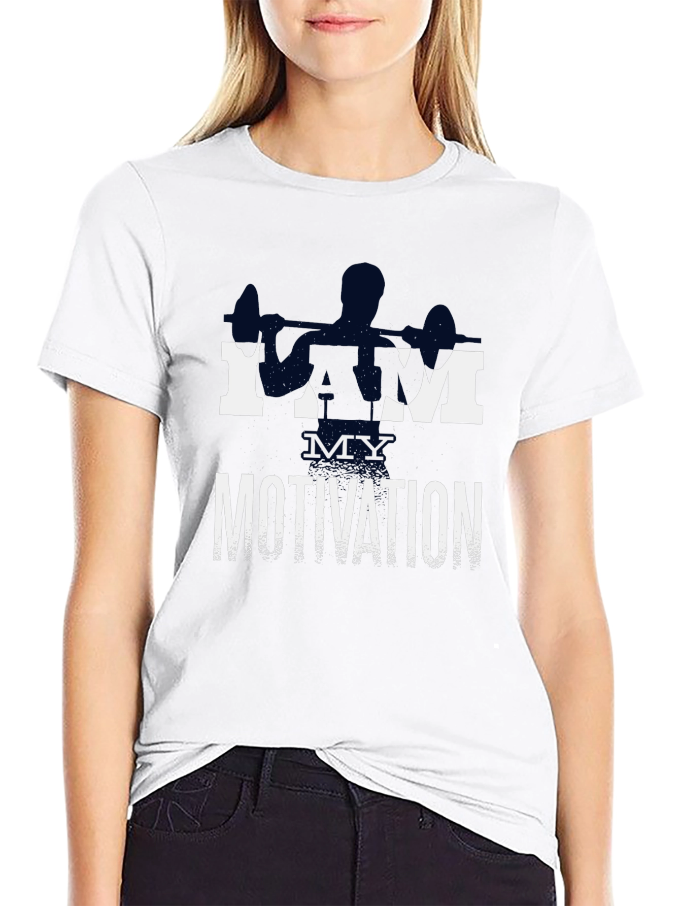 Motivational Gym T-Shirt - I AM MY MOTIVATION