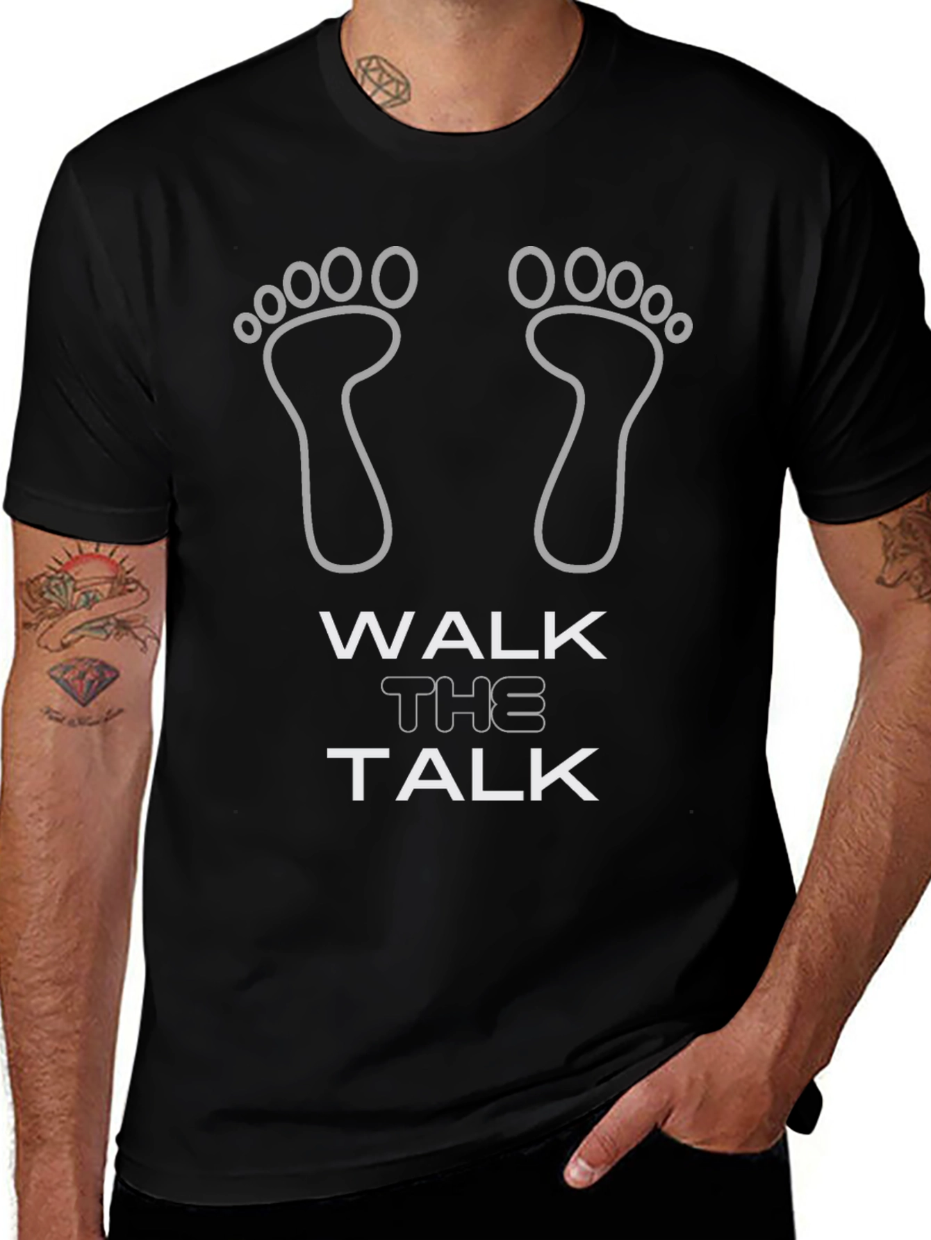 Walk the Talk Graphic T-Shirt