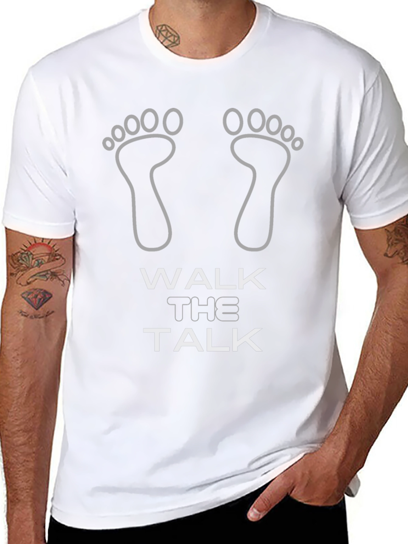 Walk the Talk Graphic T-Shirt