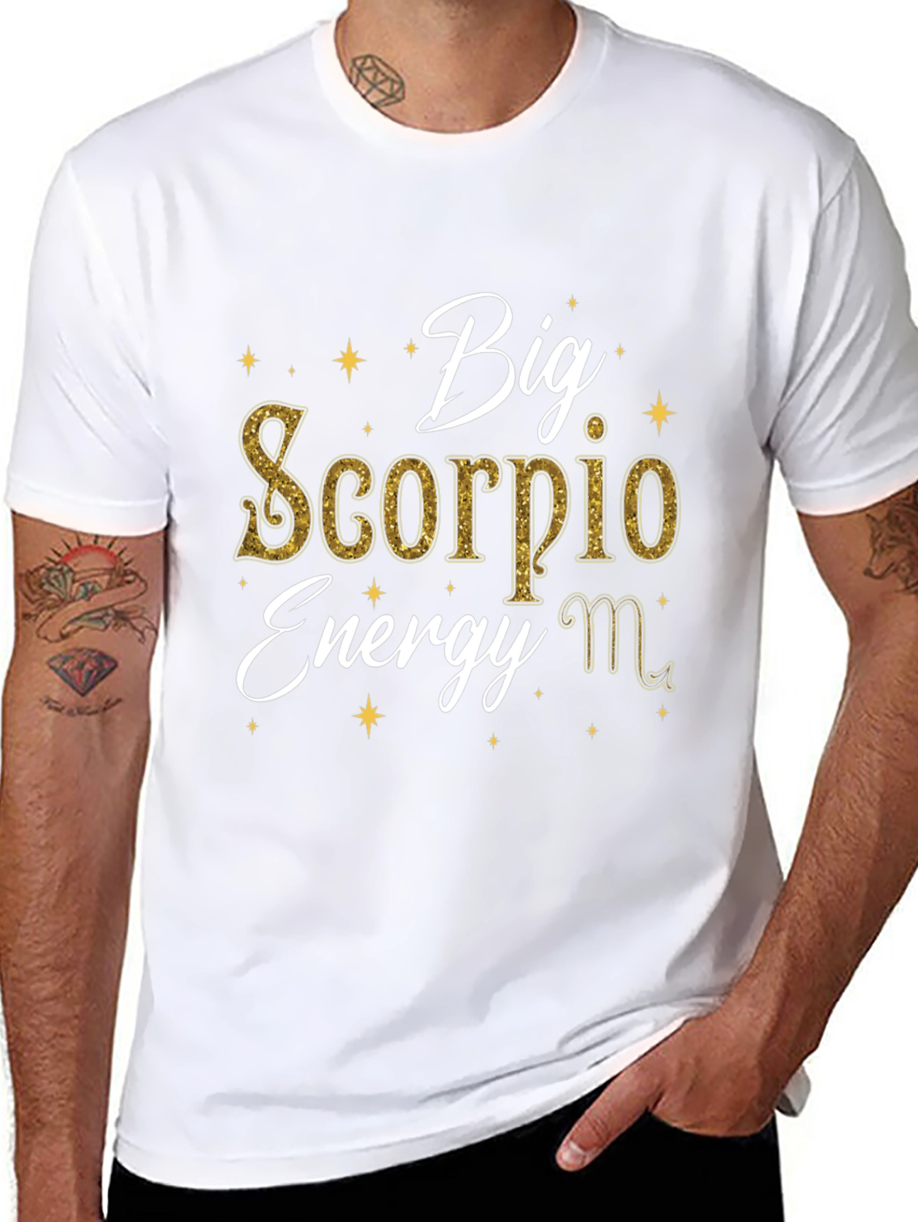 Big Scorpio Energy Graphic T-Shirt