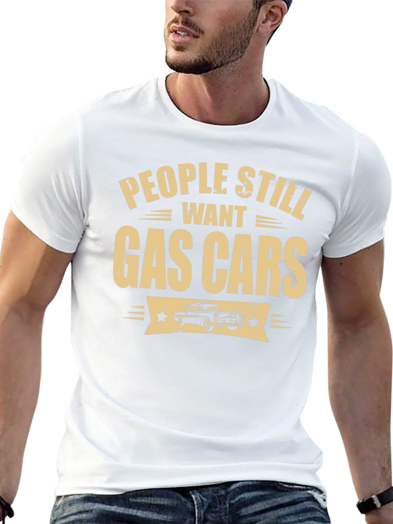People Still Want Gas Cars Black T-Shirt