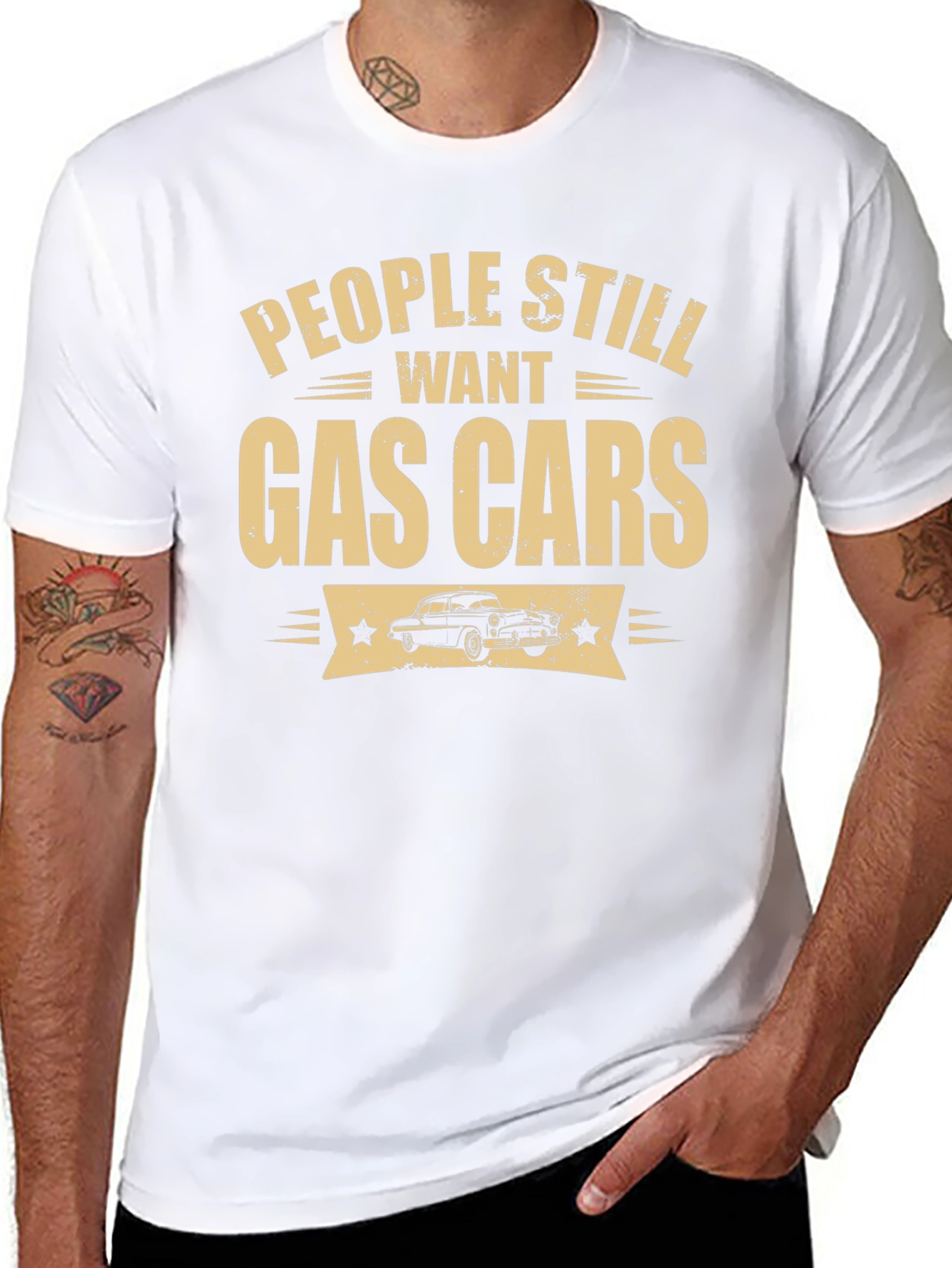 People Still Want Gas Cars Black T-Shirt