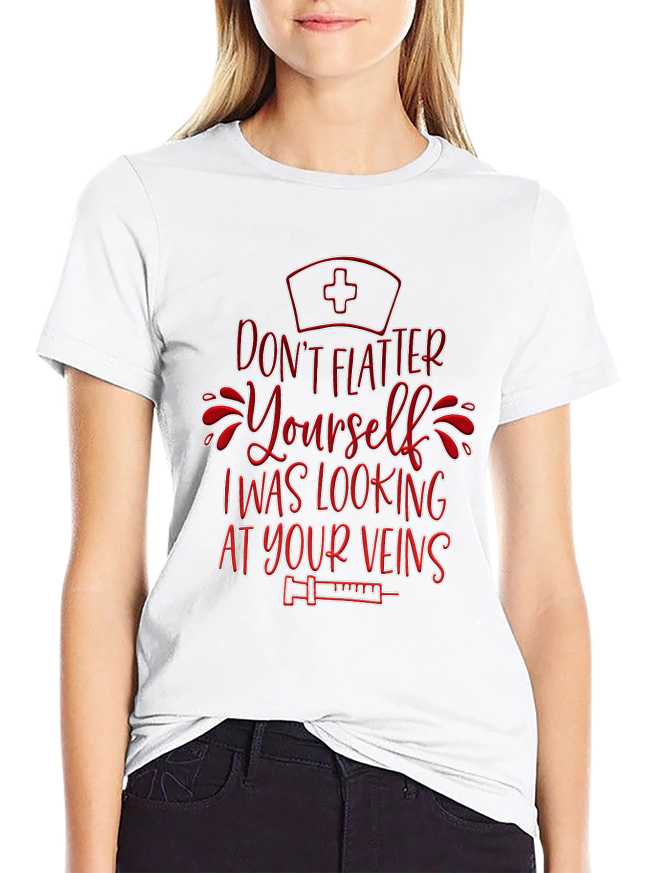 Funny Nurse Vein T-Shirt - Sarcastic RN Apparel
