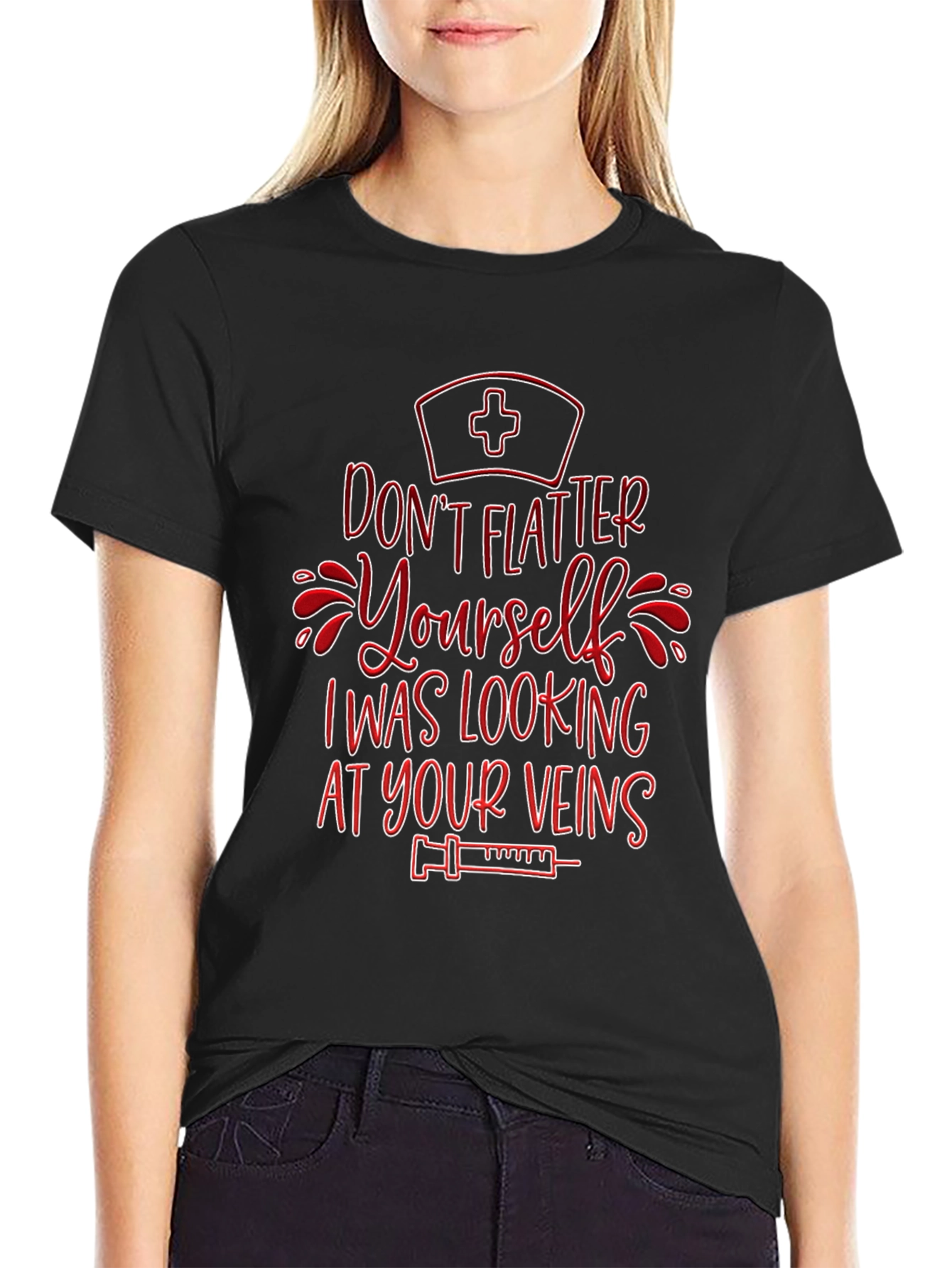 Funny Nurse Vein T-Shirt - Sarcastic RN Apparel