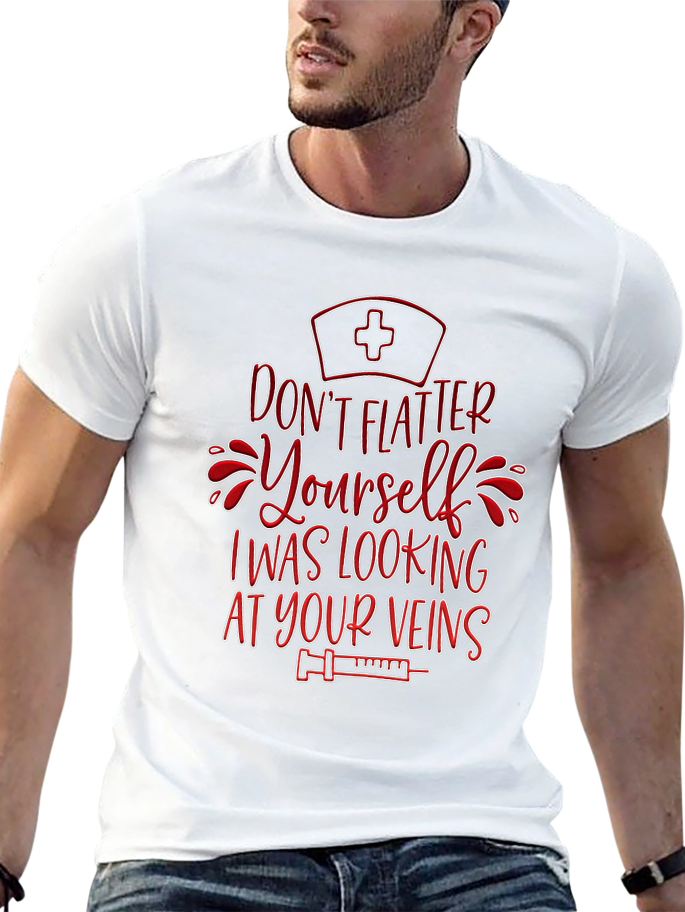 Funny Nurse Vein T-Shirt - Sarcastic RN Apparel