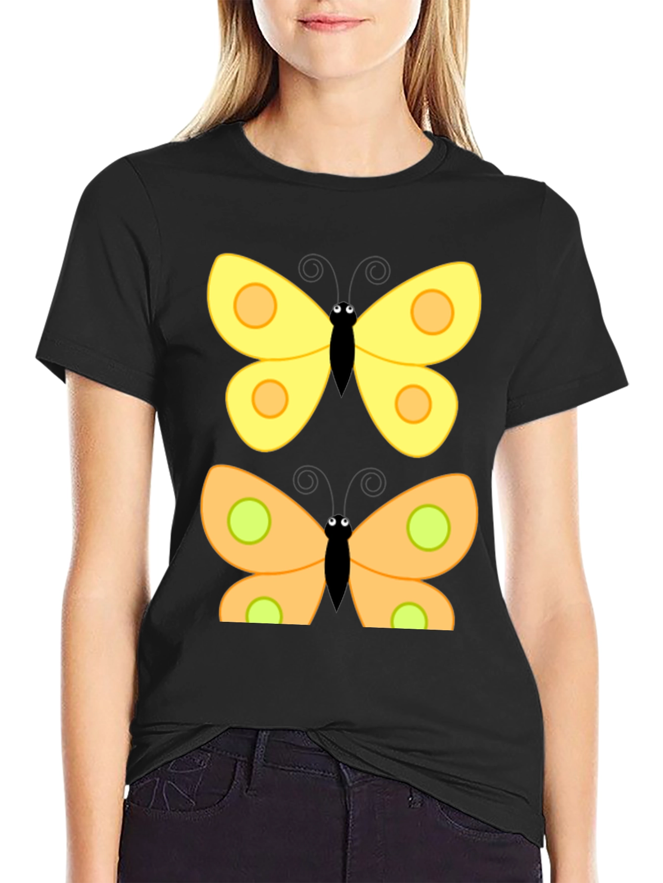 Butterfly Graphic Tee - Fun & Stylish!