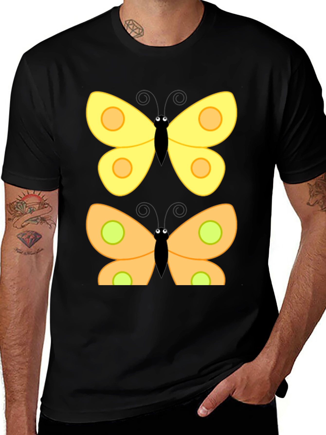 Butterfly Graphic Tee - Fun & Stylish!