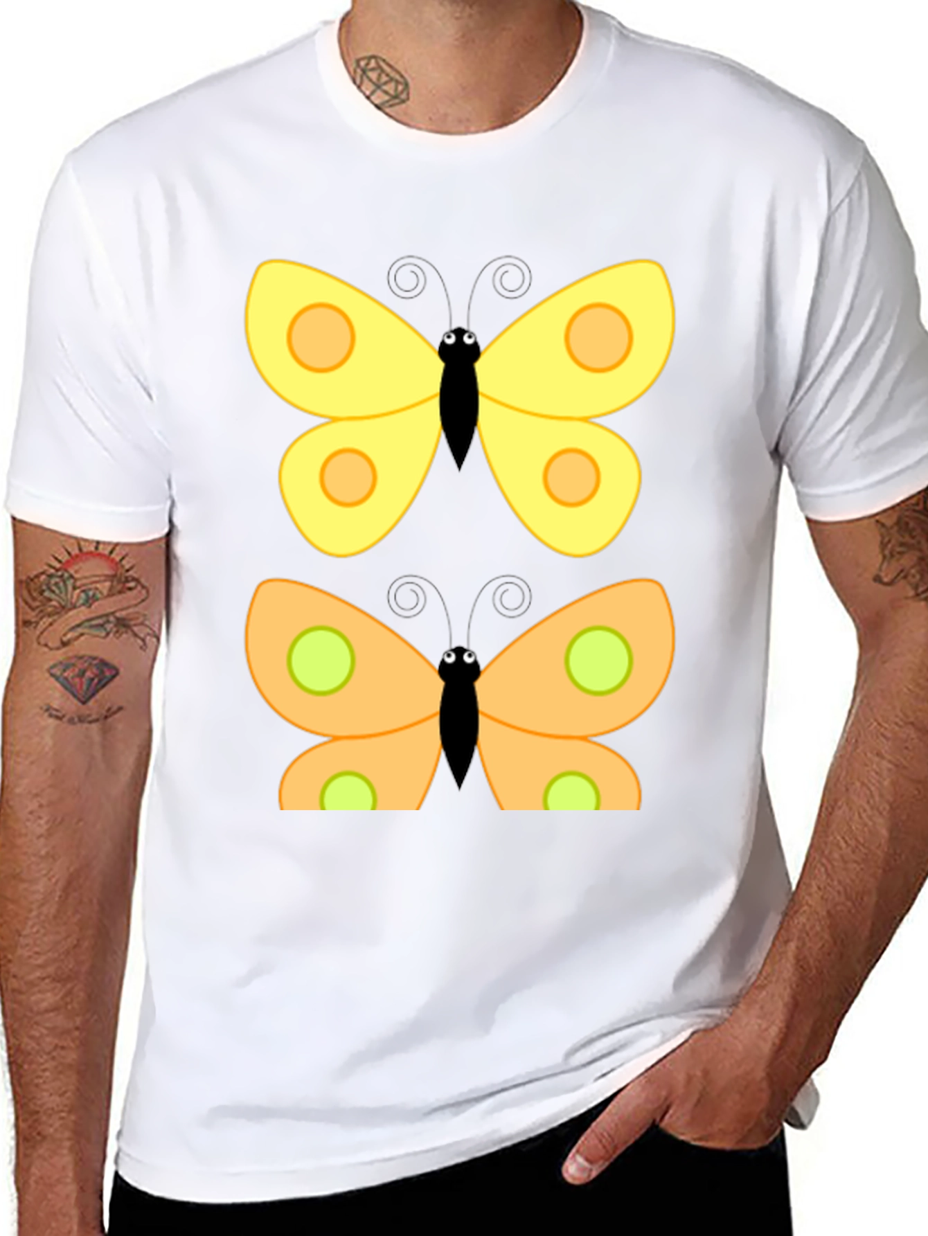 Butterfly Graphic Tee - Fun & Stylish!