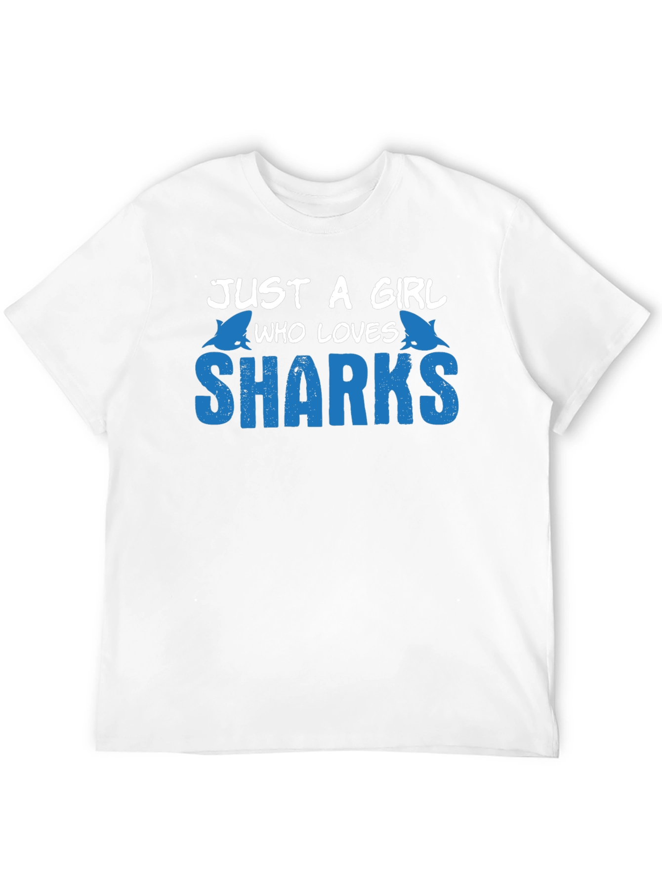 Just a Girl Who Loves Sharks T-Shirt