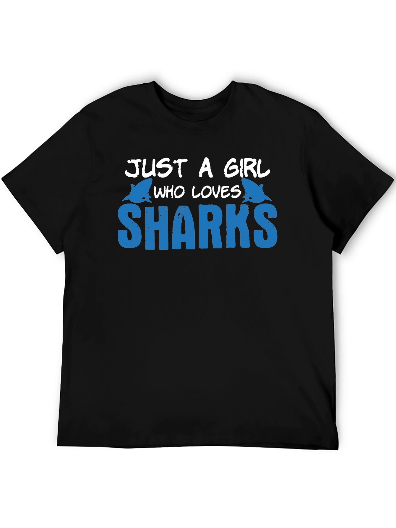 Just a Girl Who Loves Sharks T-Shirt
