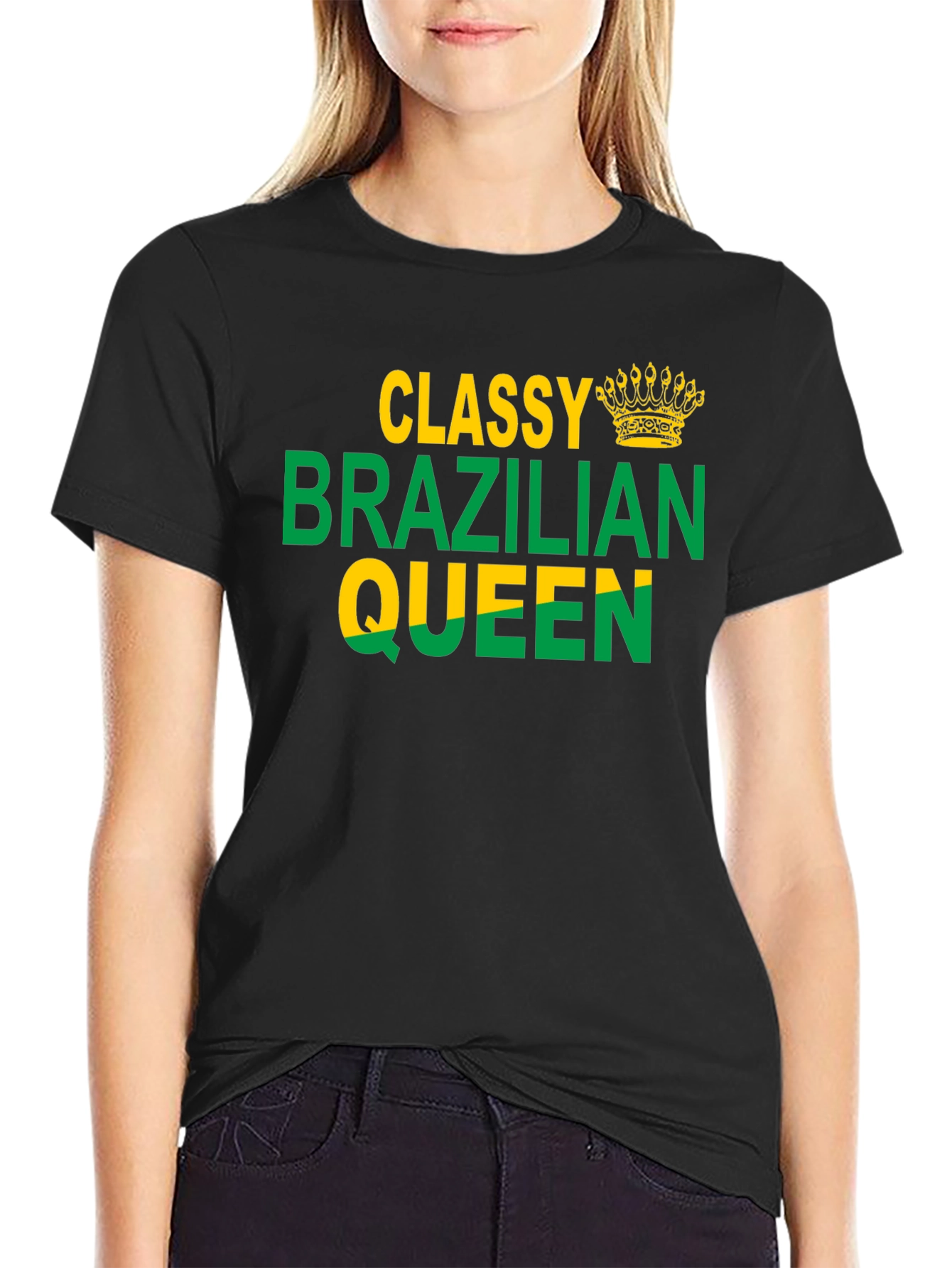 Classy Brazilian Queen Graphic T-Shirt
