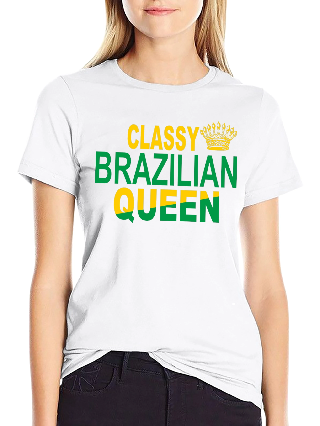 Classy Brazilian Queen Graphic T-Shirt