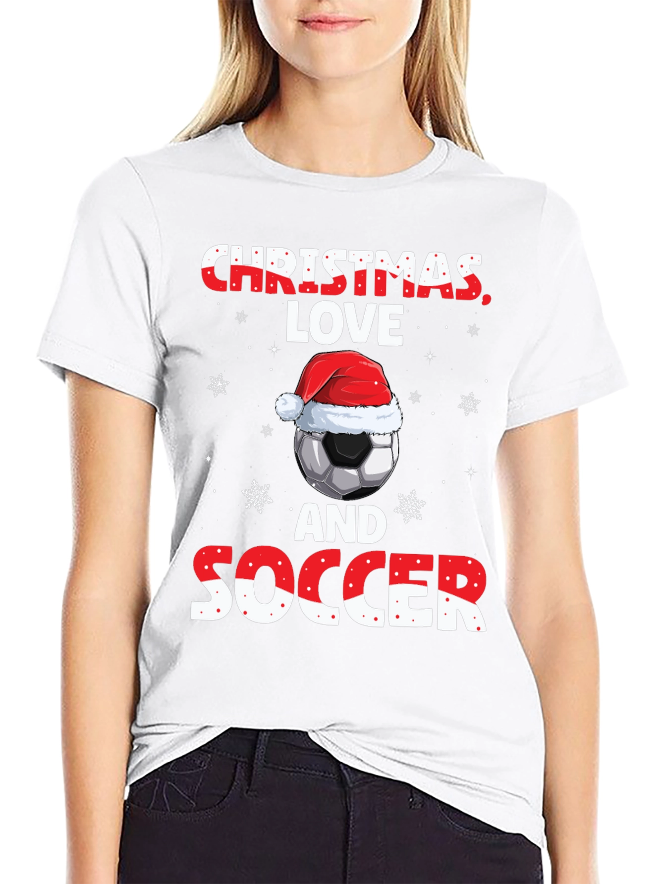 Christmas Soccer T-Shirt