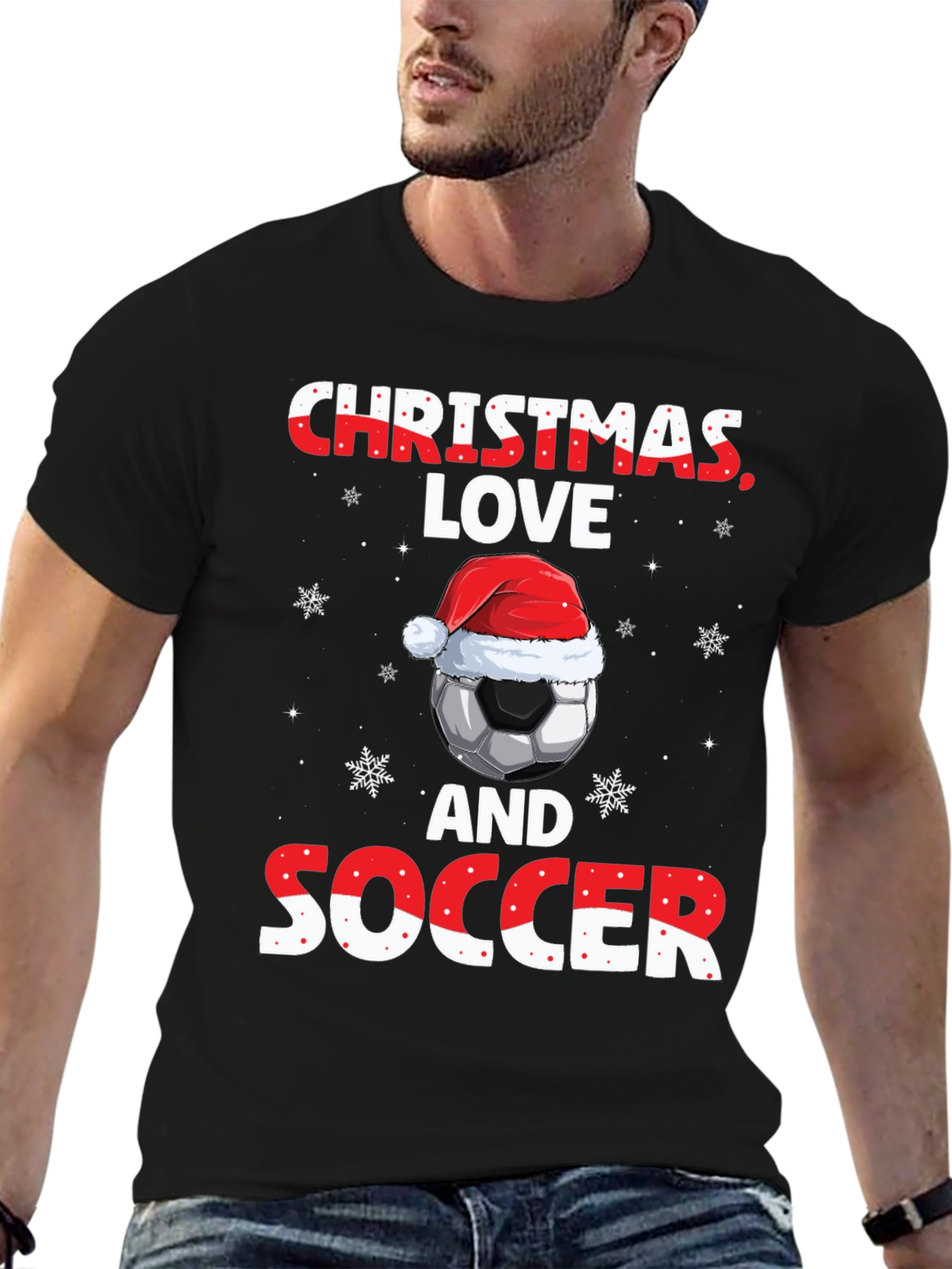 Christmas Soccer T-Shirt