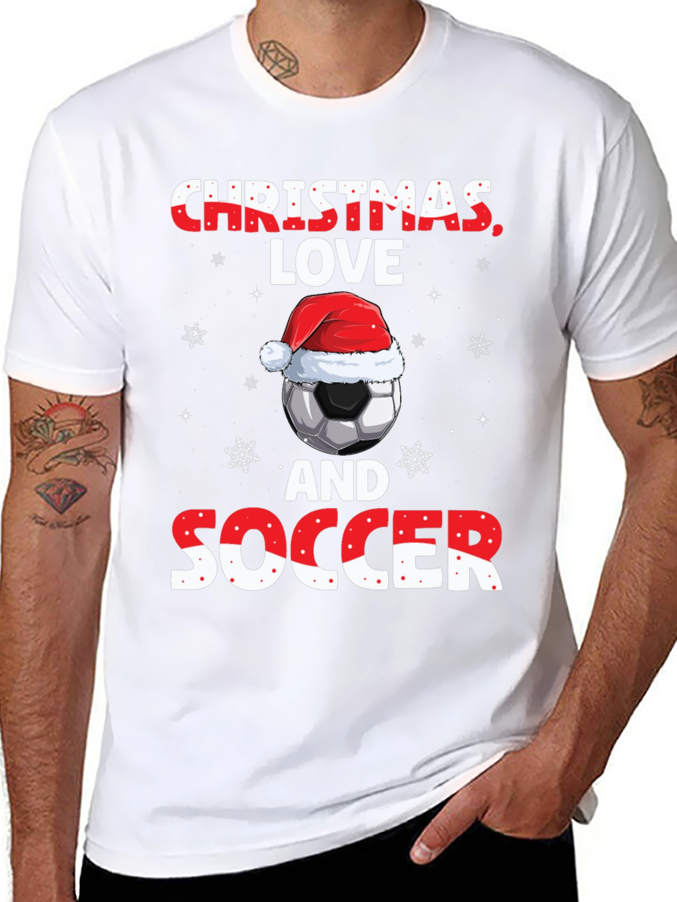 Christmas Soccer T-Shirt