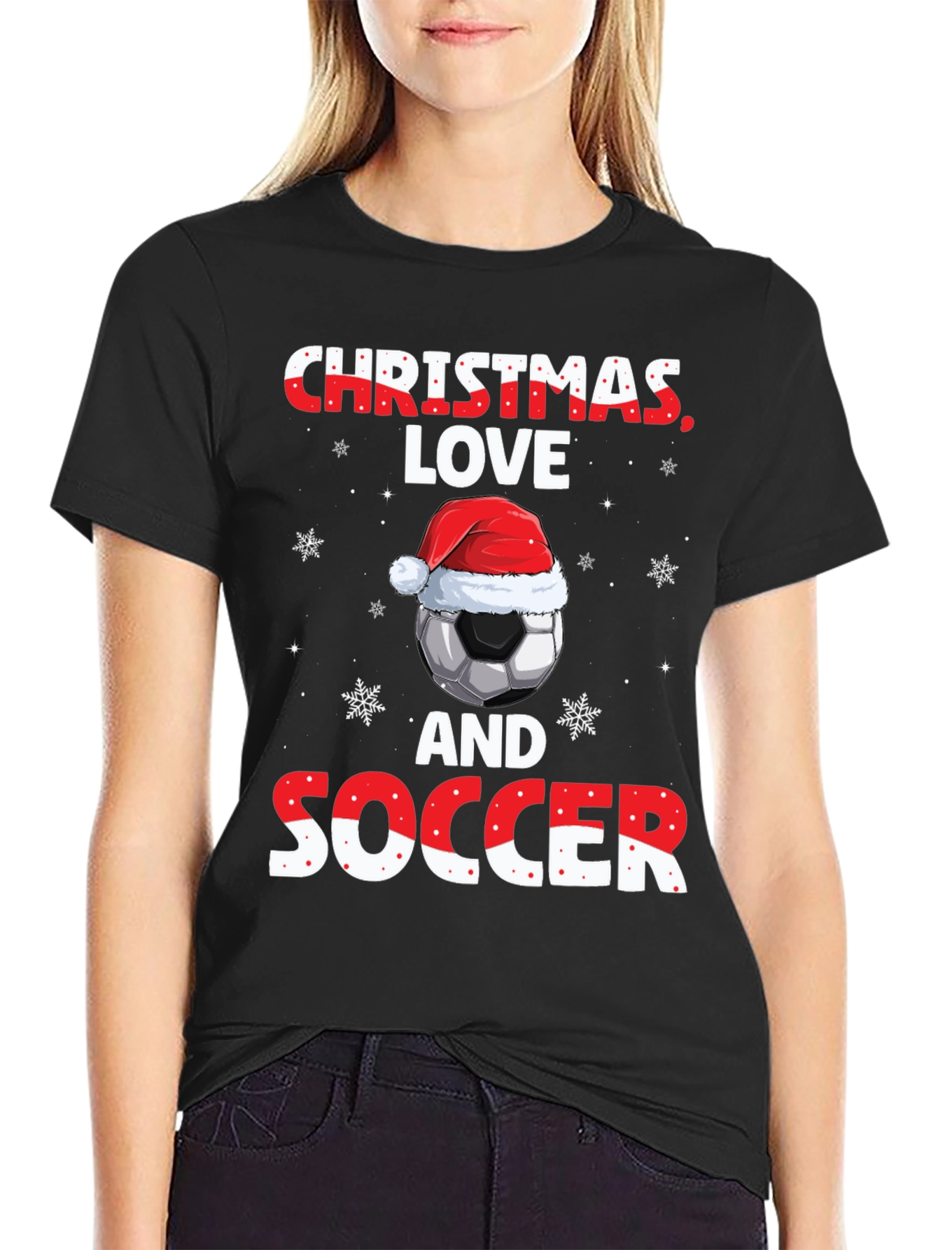 Christmas Soccer T-Shirt