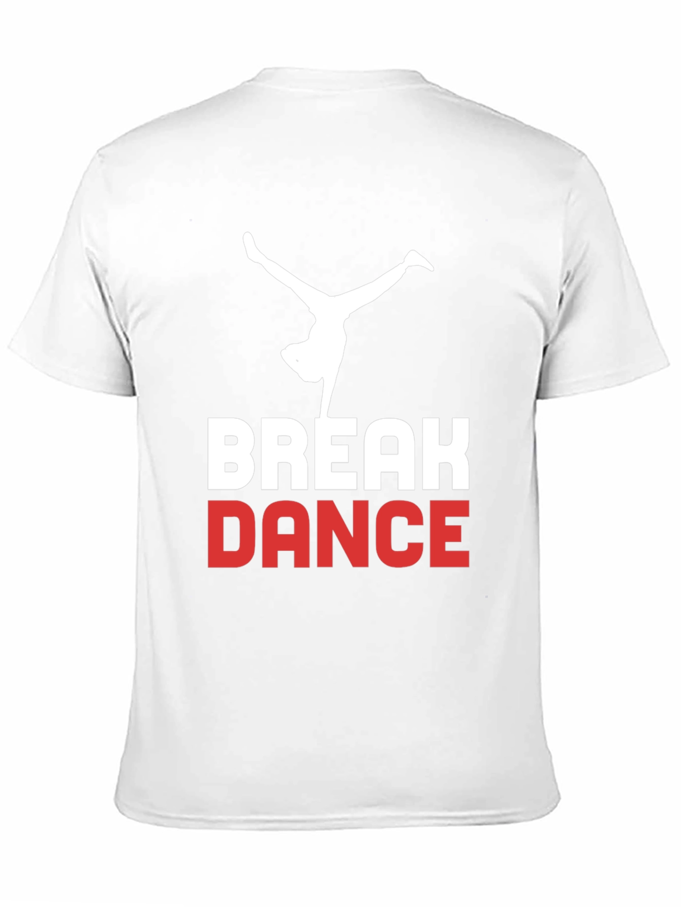 Break Dance Graphic Tee - Black Cotton