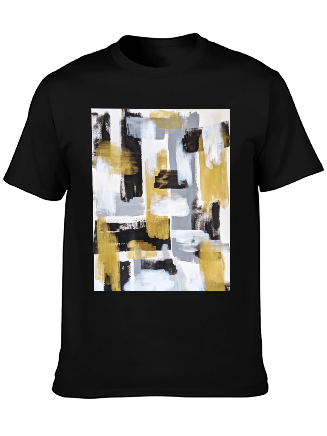 Abstract Art Graphic Tee - Modern Style