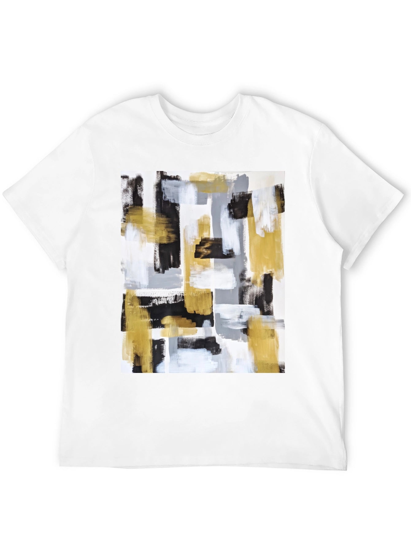 Abstract Art Graphic Tee - Modern Style