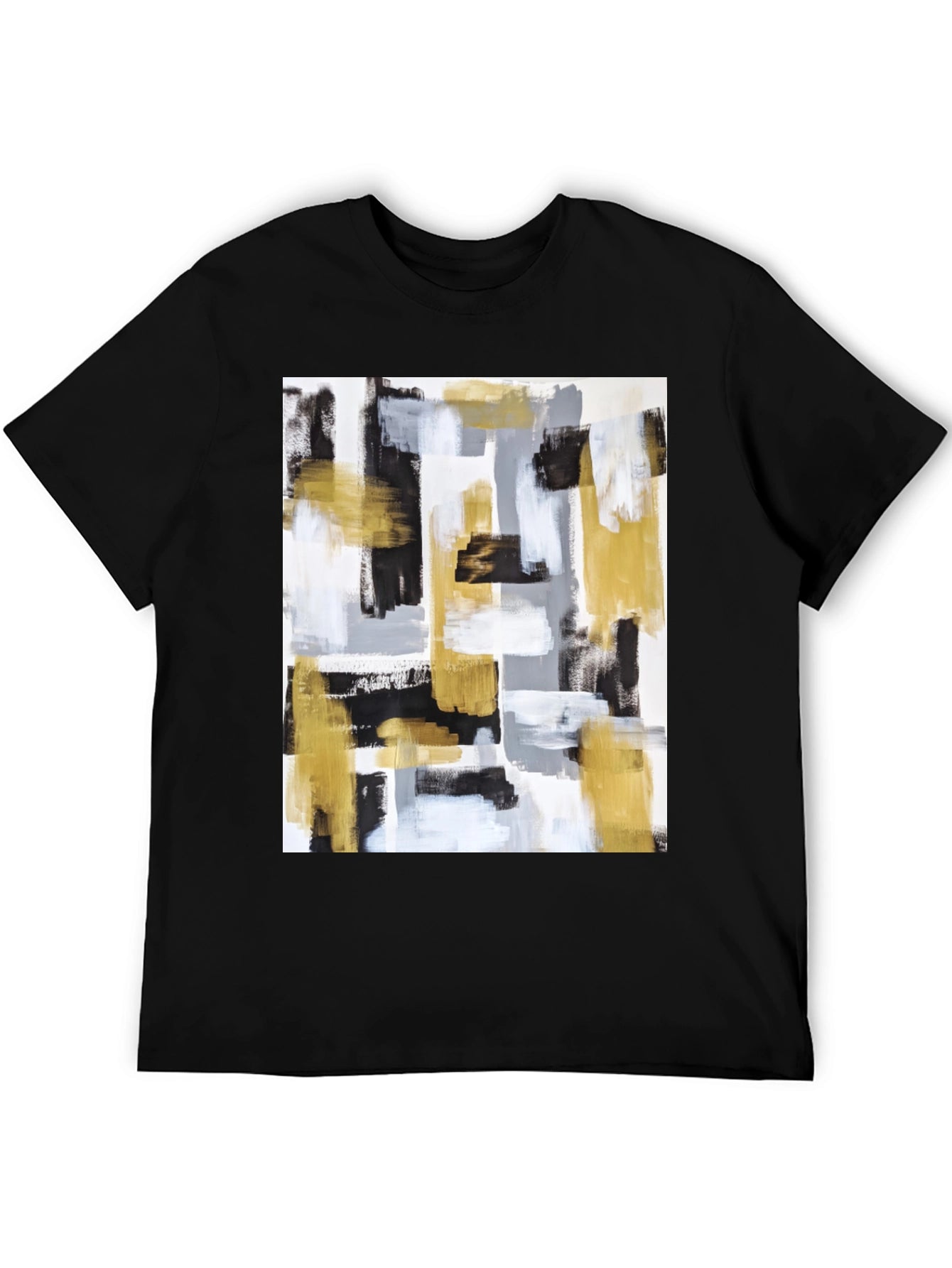 Abstract Art Graphic Tee - Modern Style