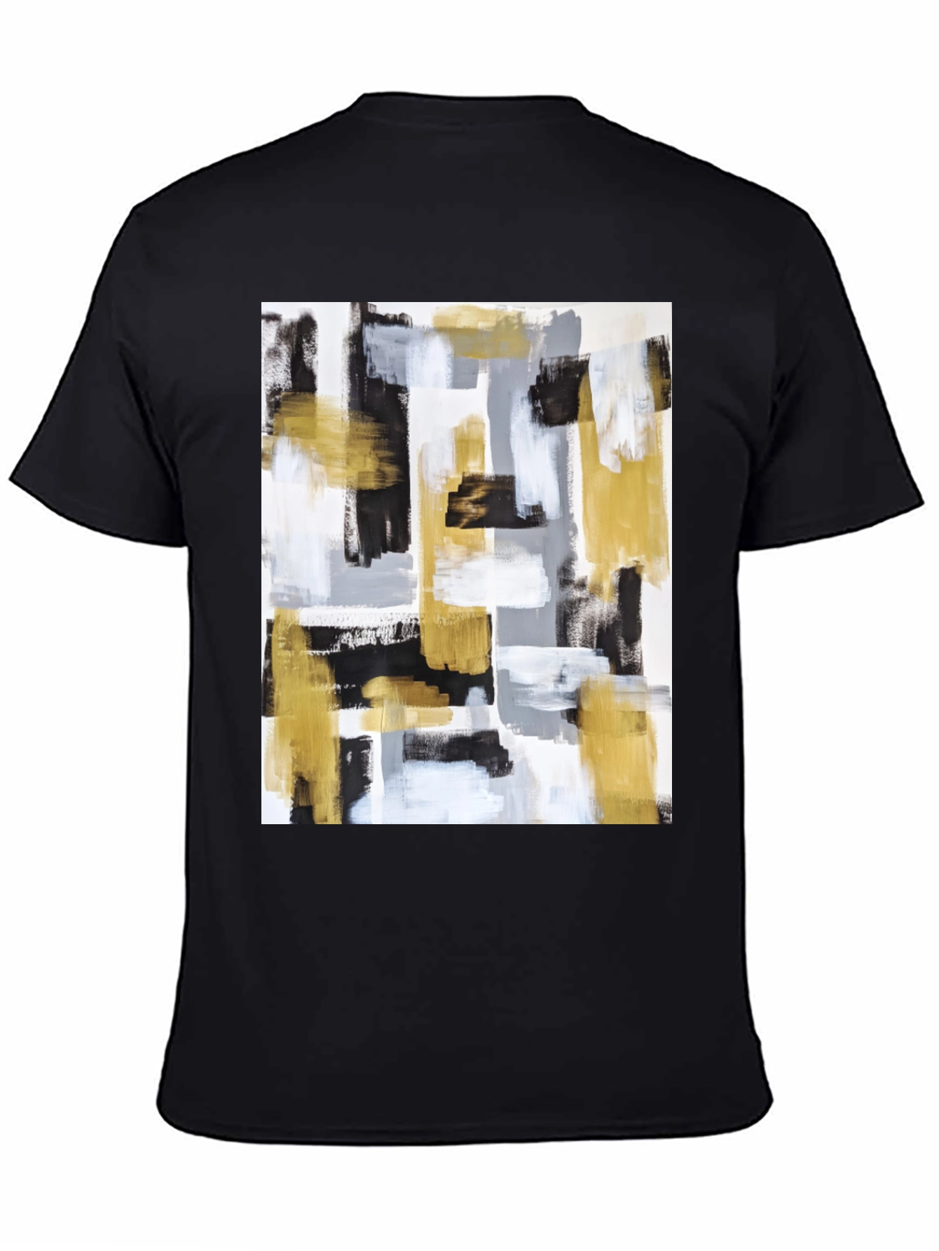 Abstract Art Graphic Tee - Modern Style