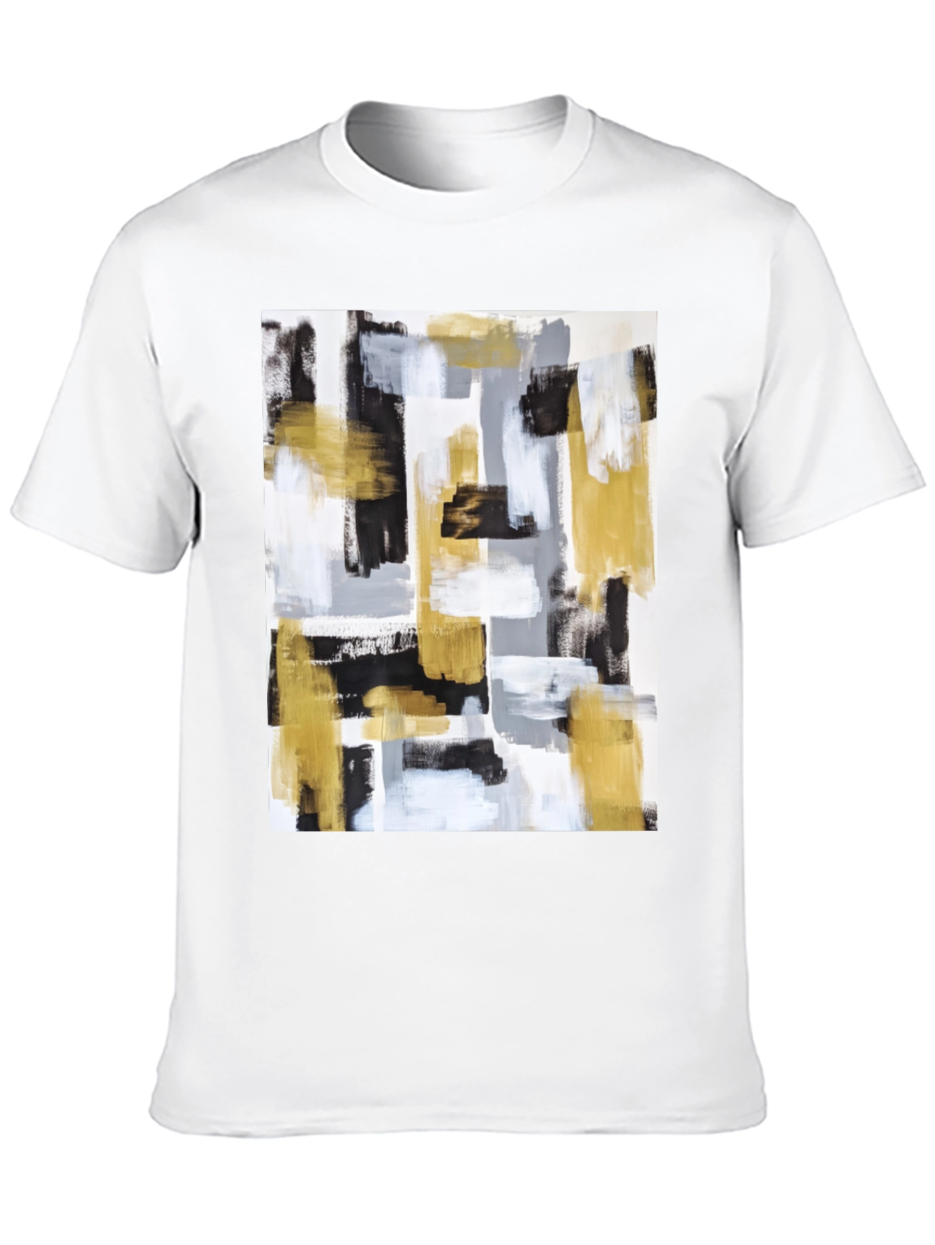 Abstract Art Graphic Tee - Modern Style