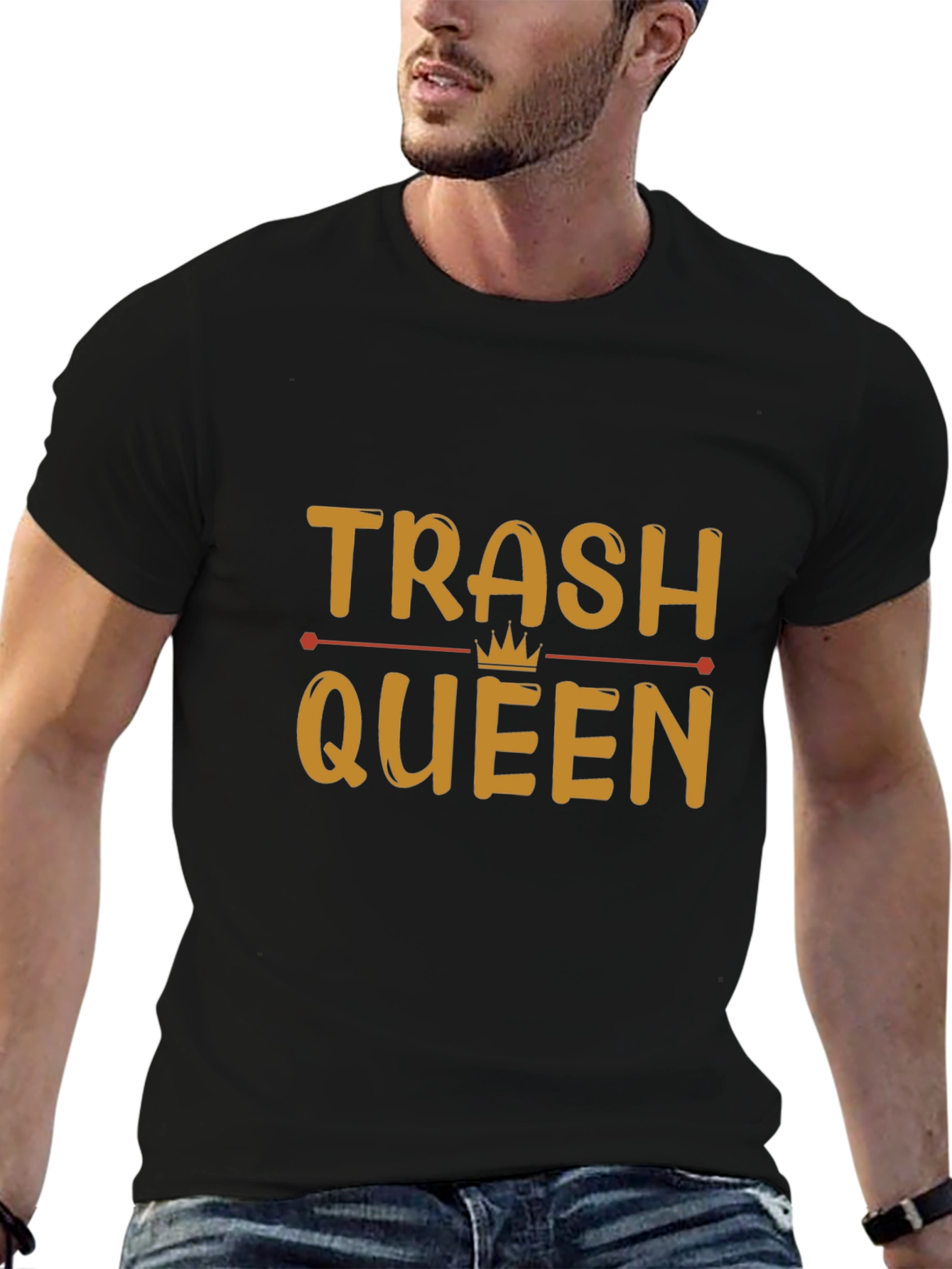 Trash Queen Graphic Tee - Black T-Shirt