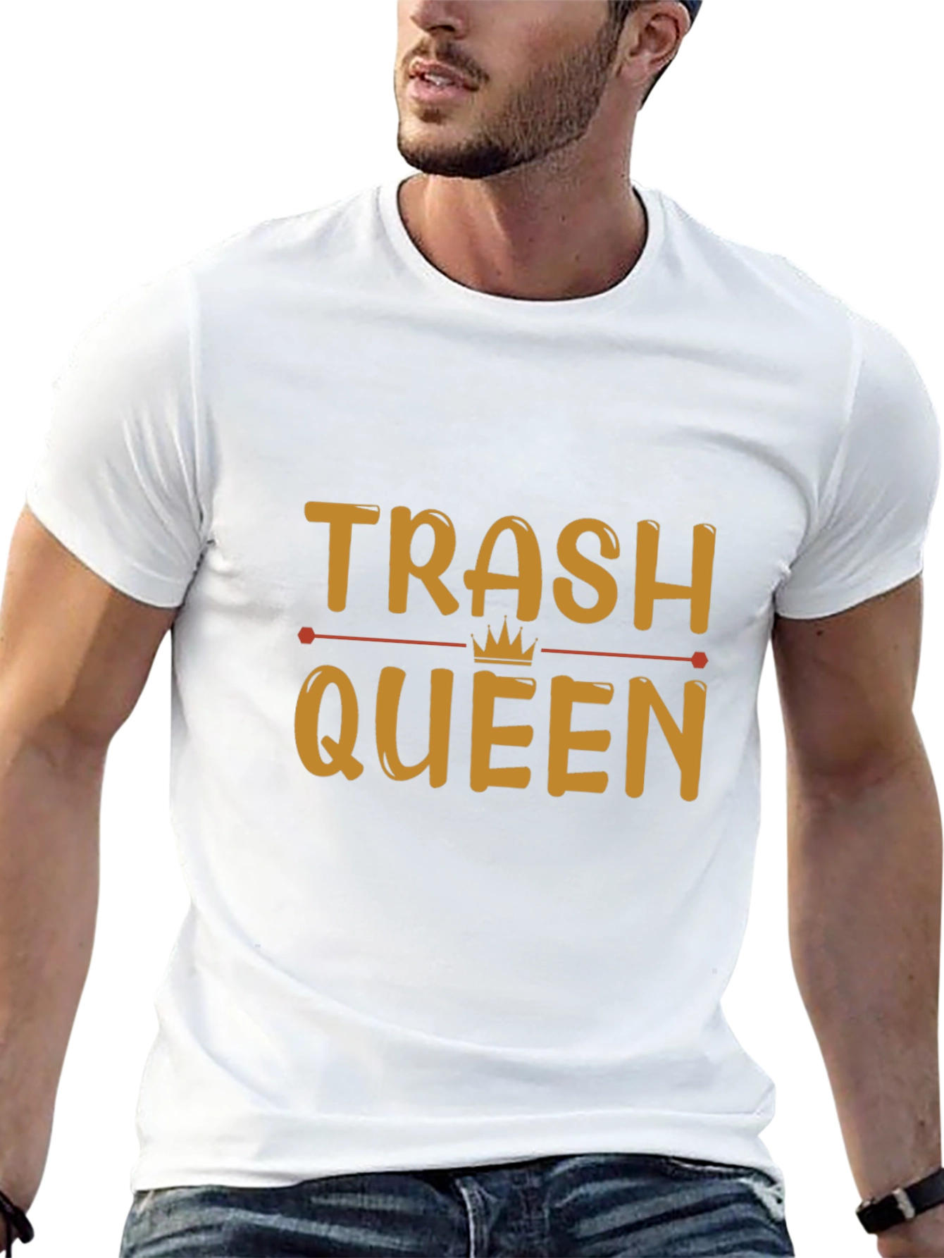 Trash Queen Graphic Tee - Black T-Shirt
