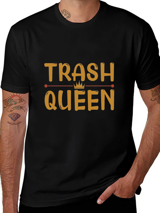 Trash Queen Graphic Tee - Black T-Shirt