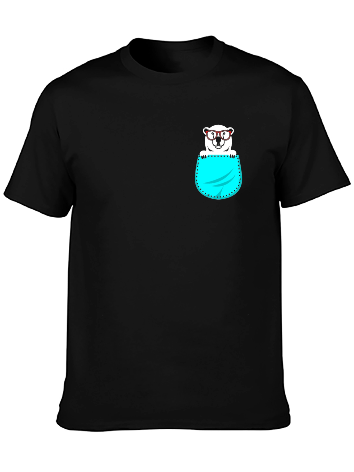 Cool Bear in Pocket T-Shirt