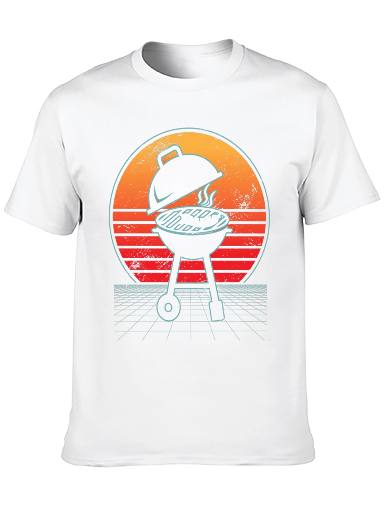 Retro BBQ Grill T-Shirt