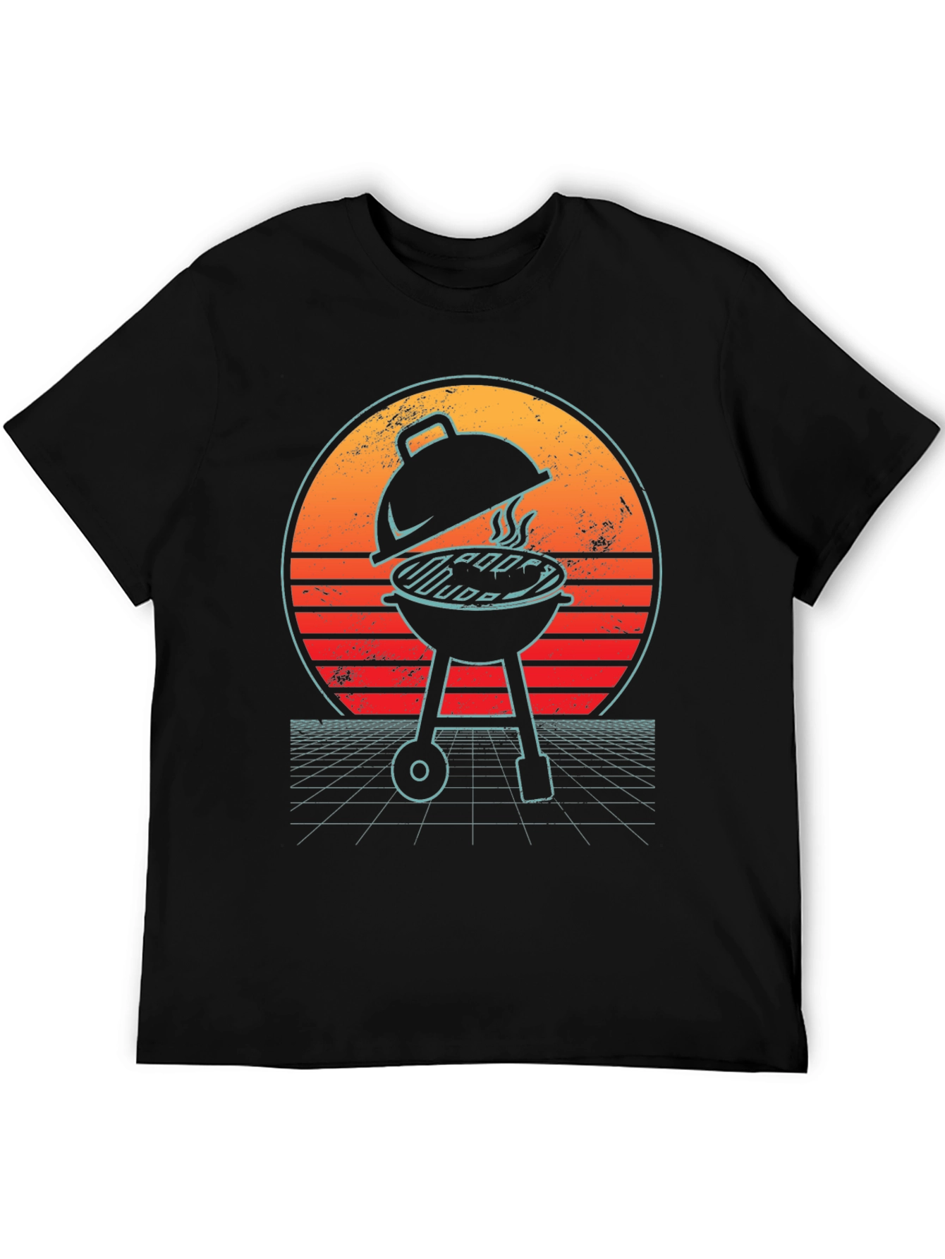 Retro BBQ Grill T-Shirt
