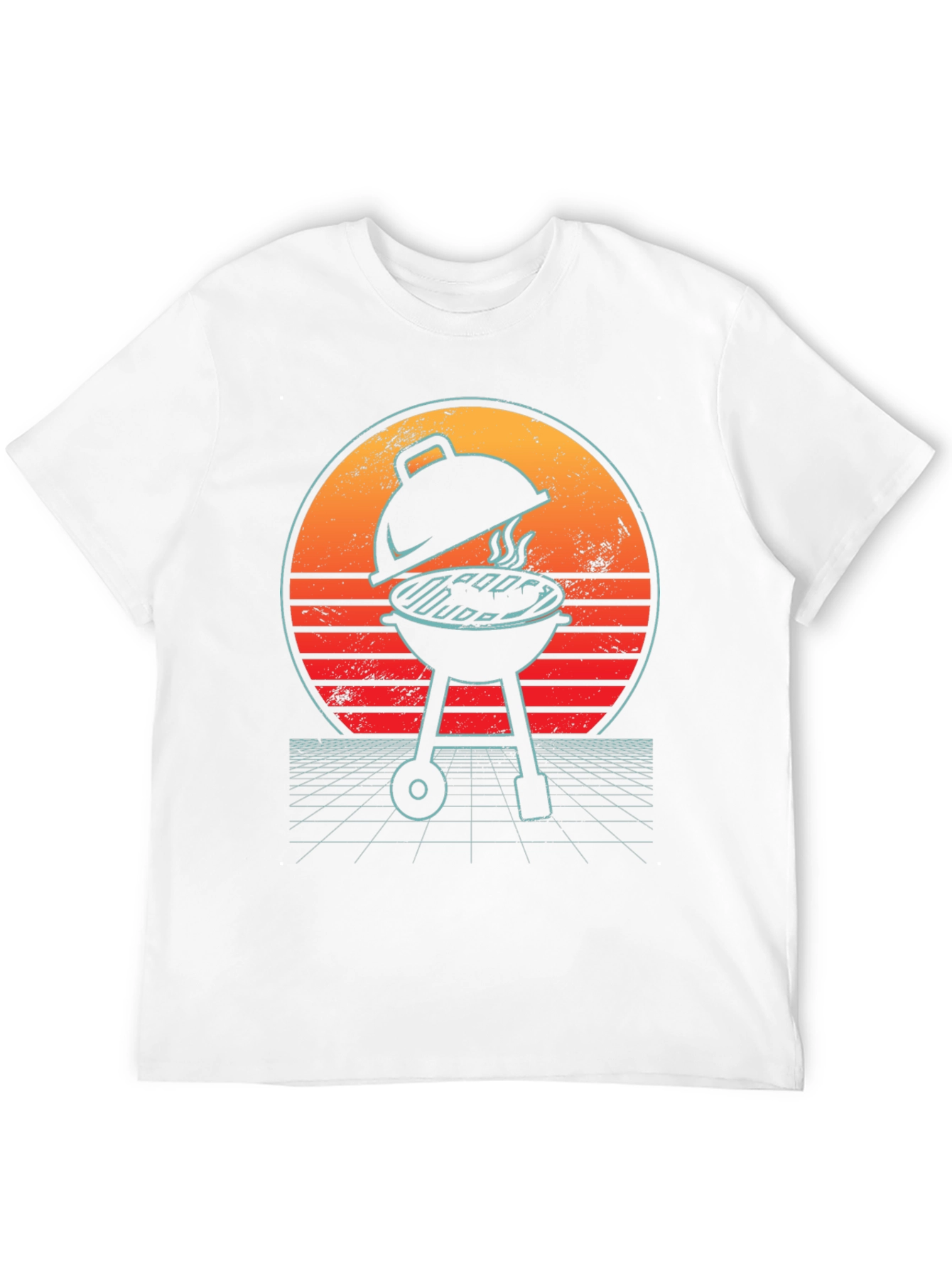 Retro BBQ Grill T-Shirt