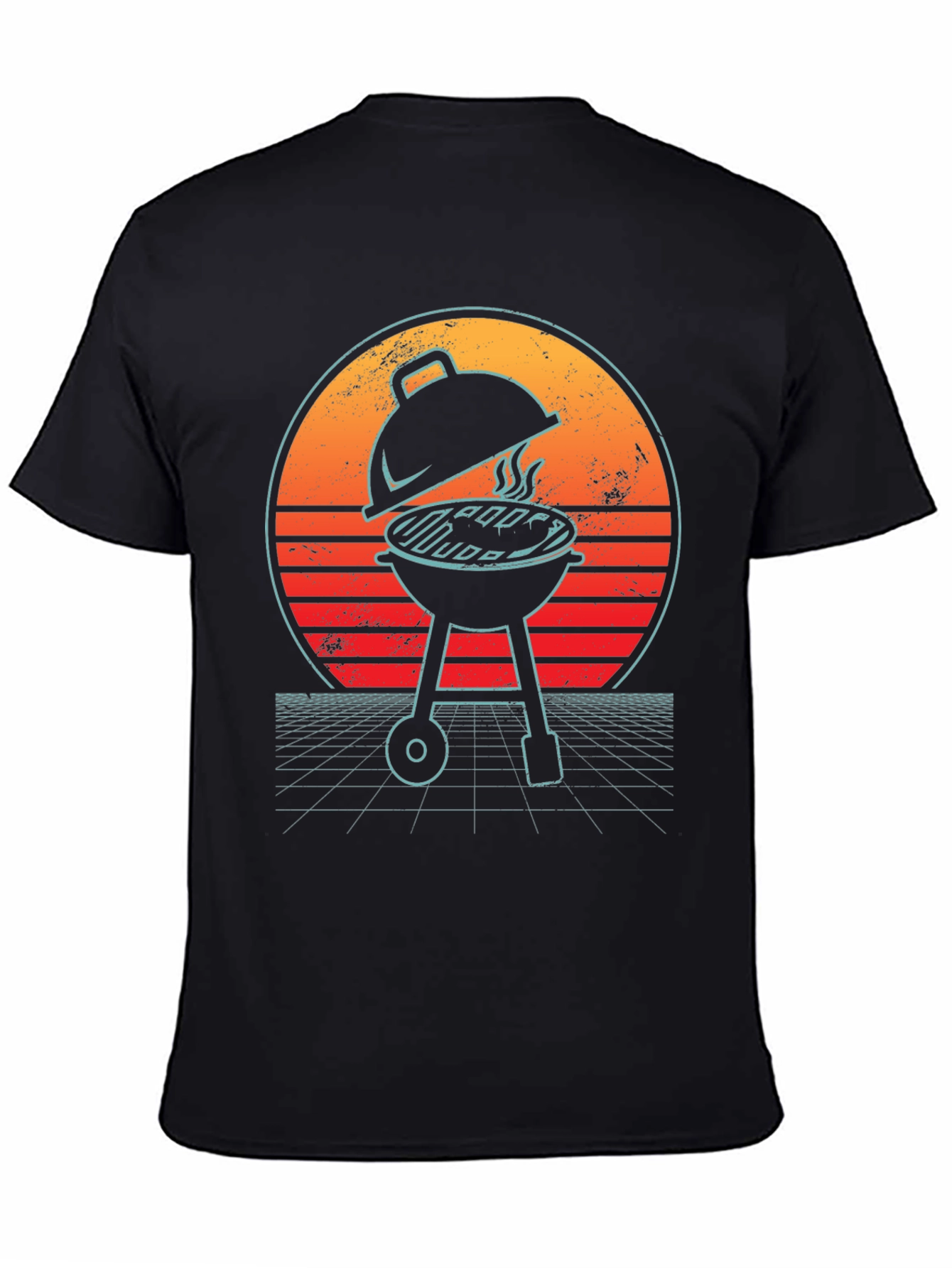 Retro BBQ Grill T-Shirt