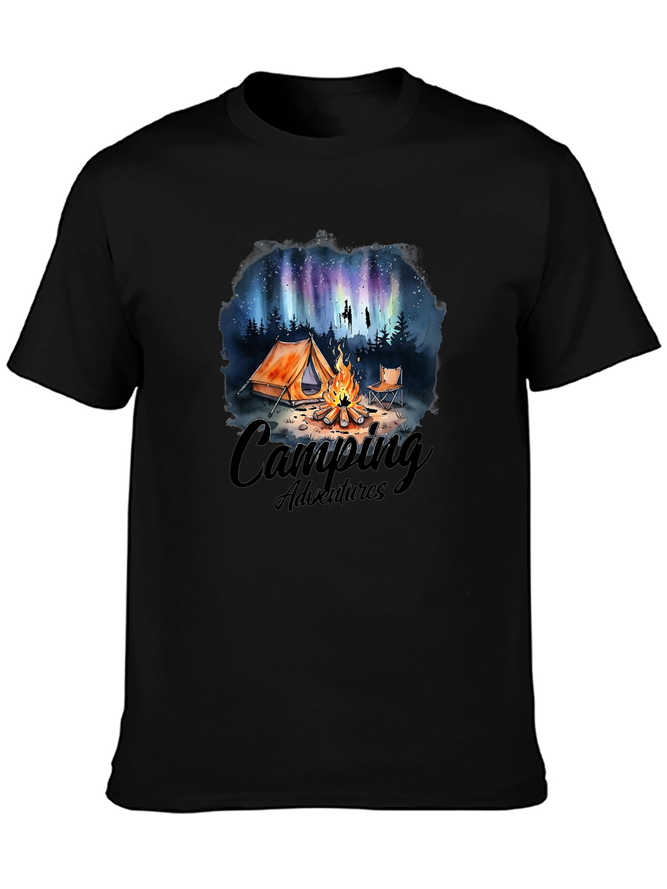 Camping Adventures Graphic Tee