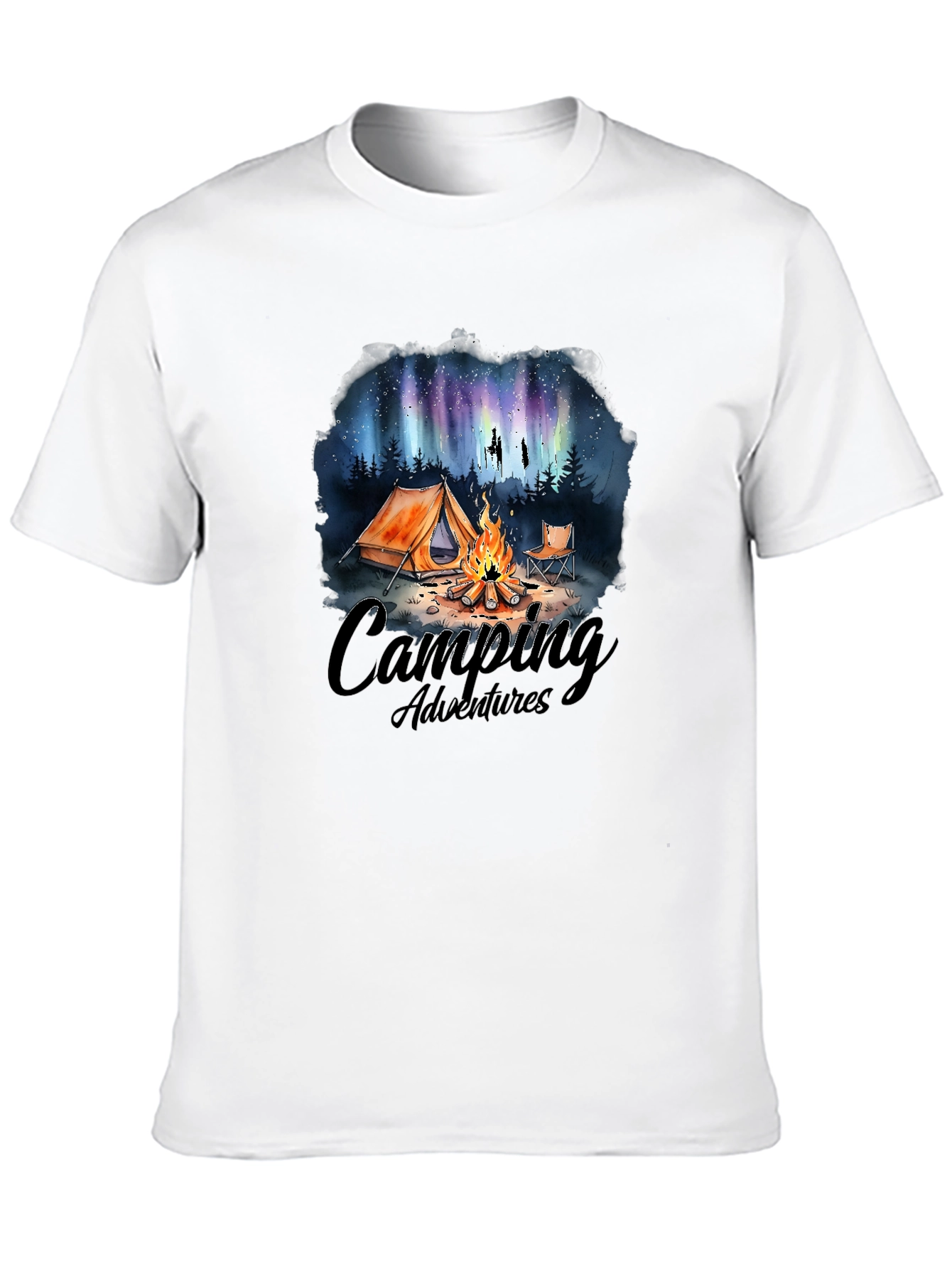 Camping Adventures Graphic Tee