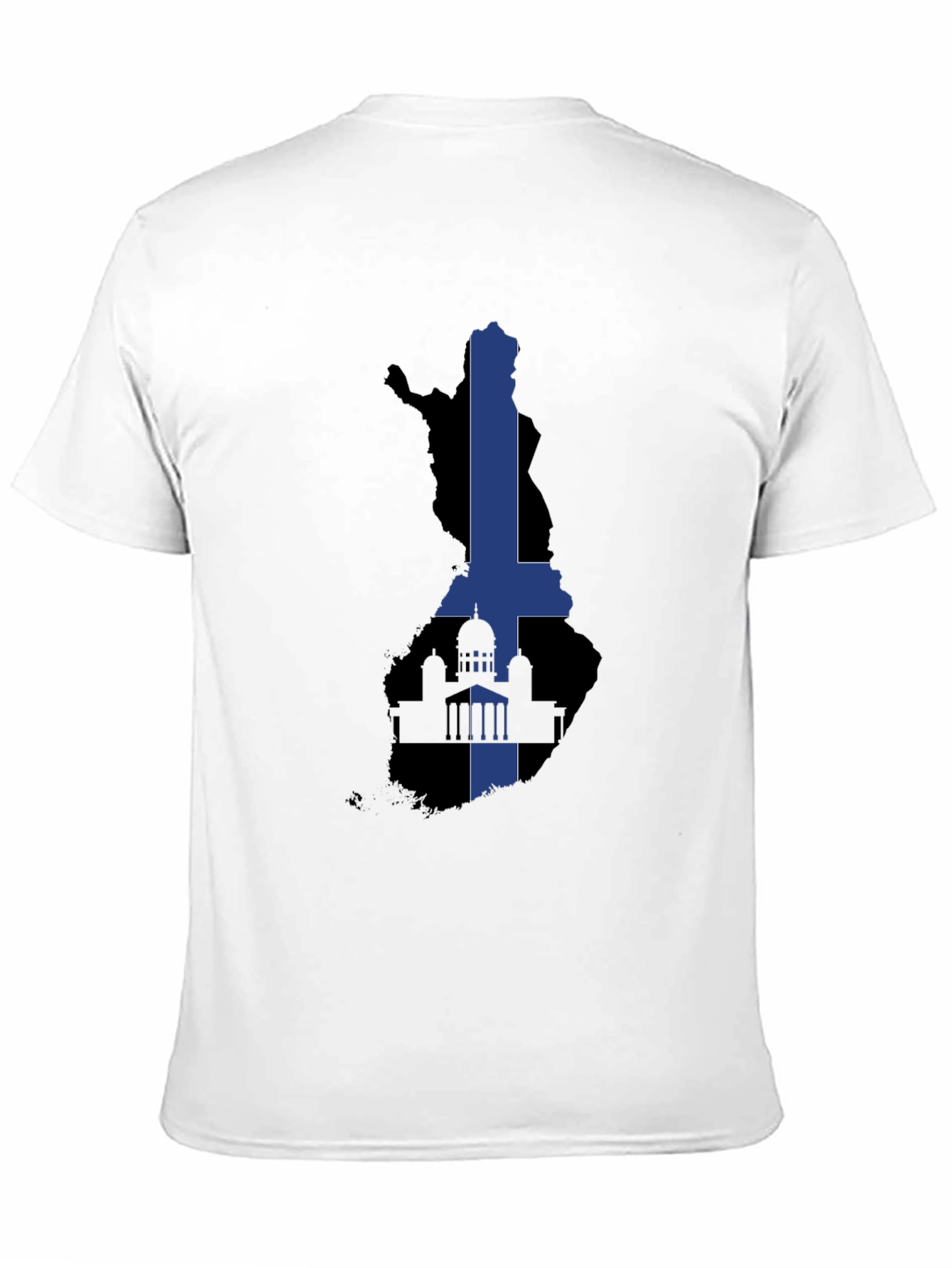 Finland Flag T-Shirt - Cool Finnish Pride Tee