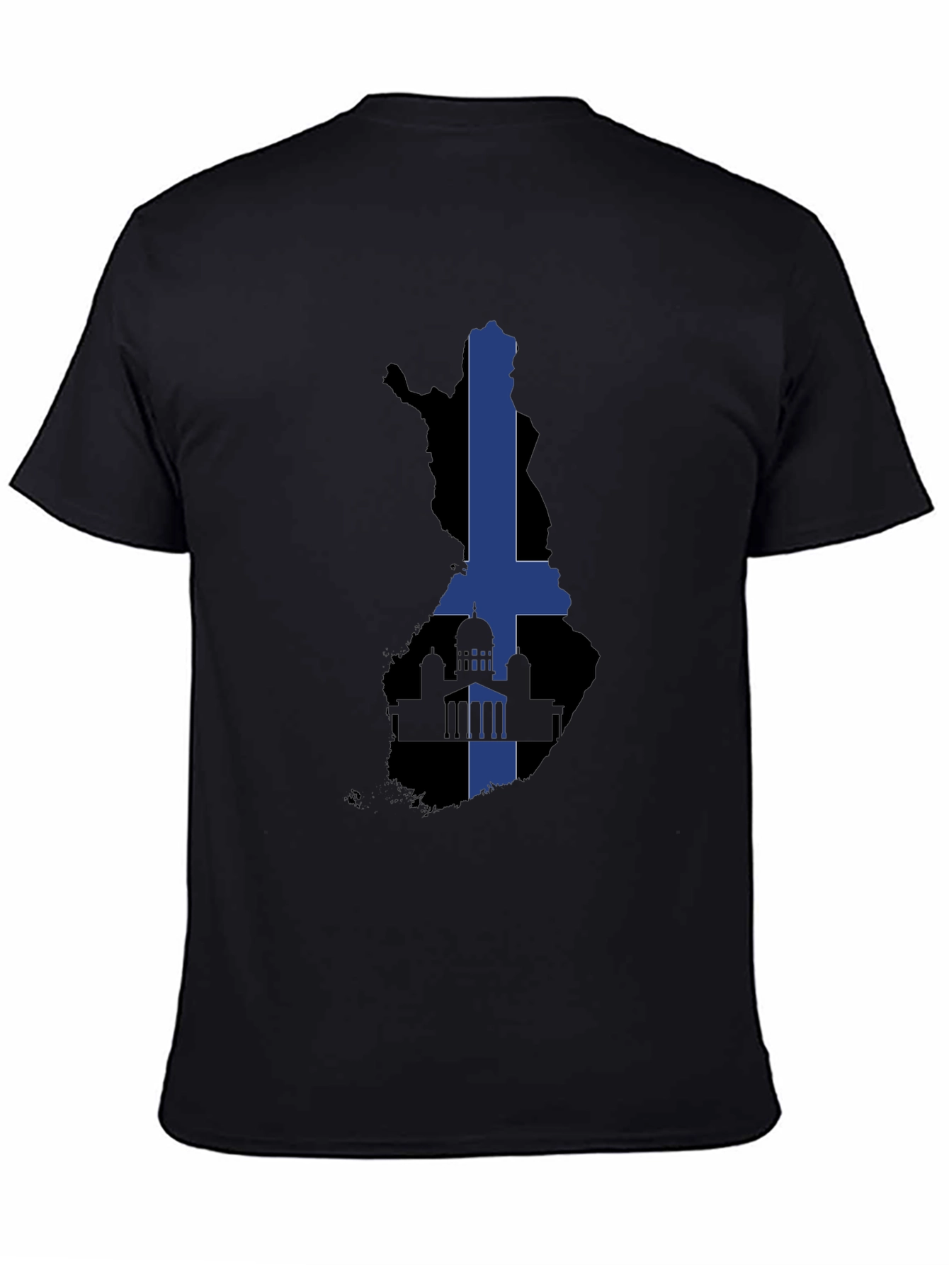 Finland Flag T-Shirt - Cool Finnish Pride Tee